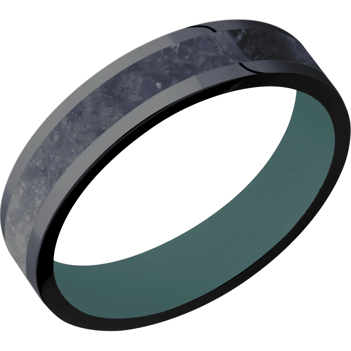 Zirconium + Polish Finish + Northern Lights - Image 2