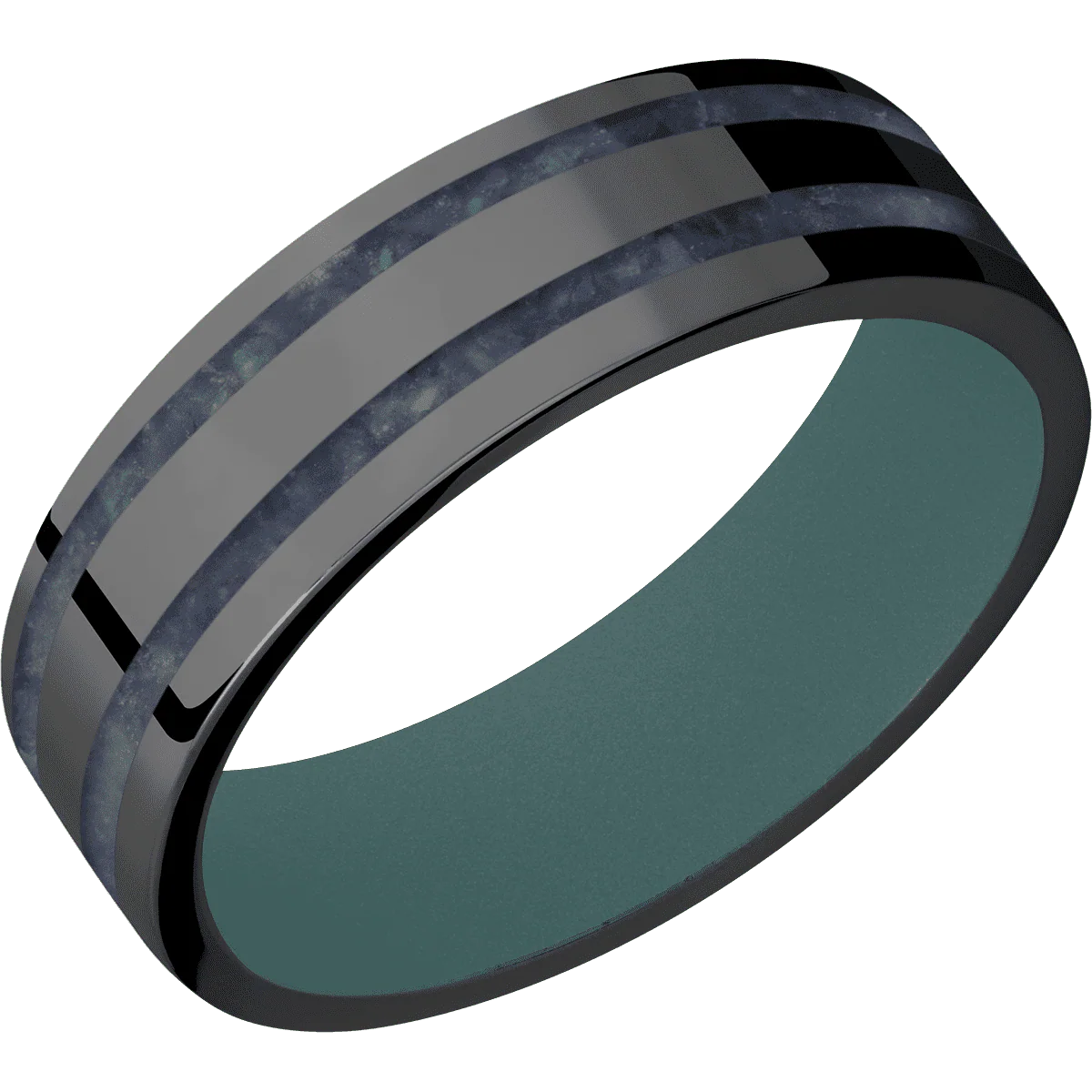 Zirconium + Polish Finish + Northern Lights - Image 2
