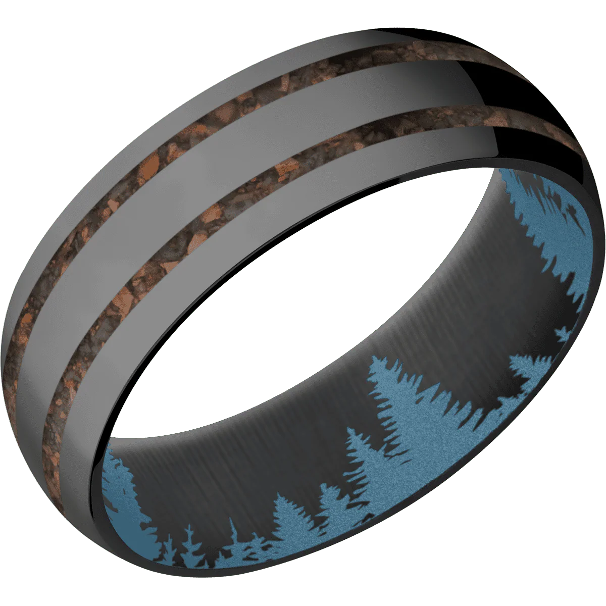 Zirconium + Polish Finish + Polar Blue - Image 2