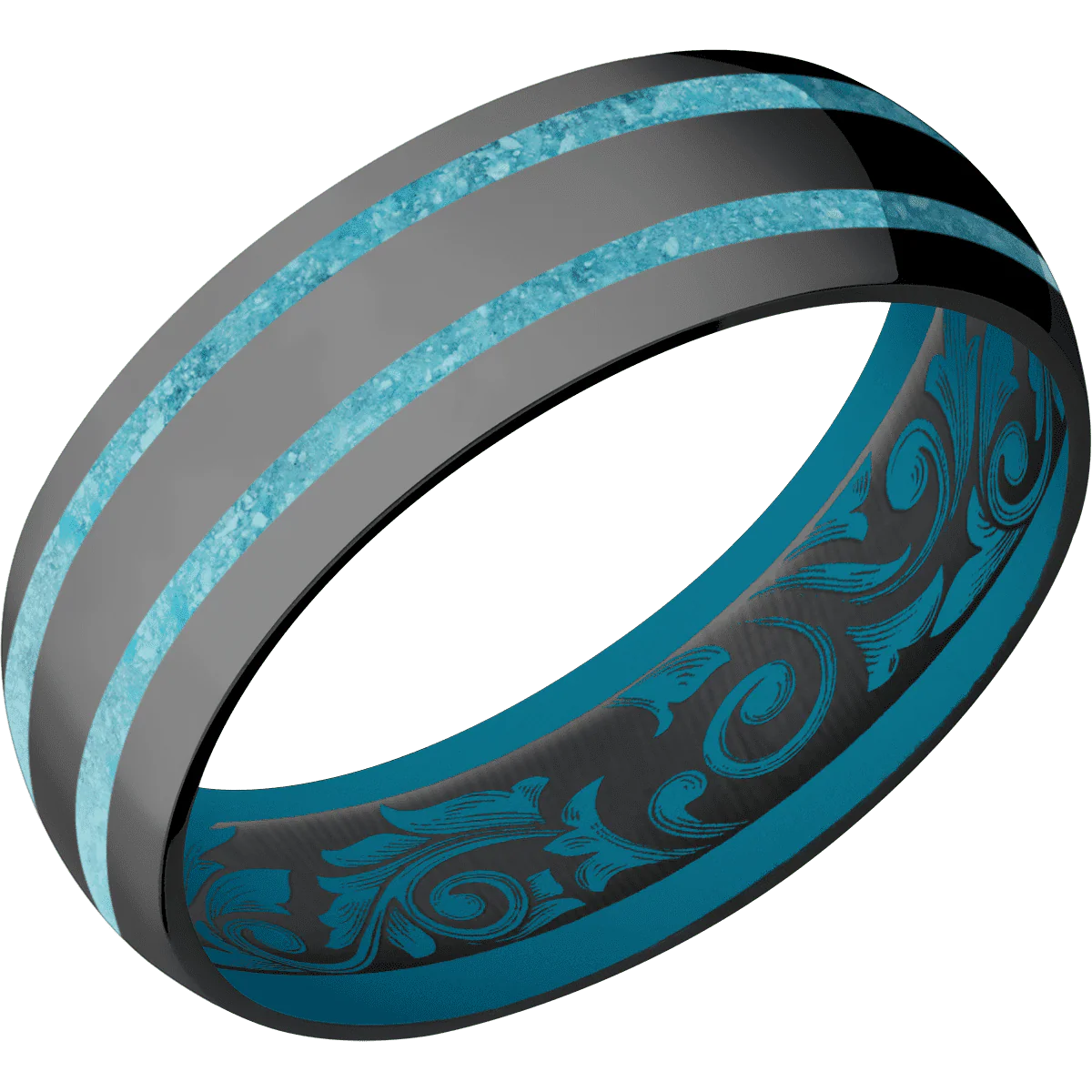 Zirconium + Polish Finish + Sea Blue - Image 2