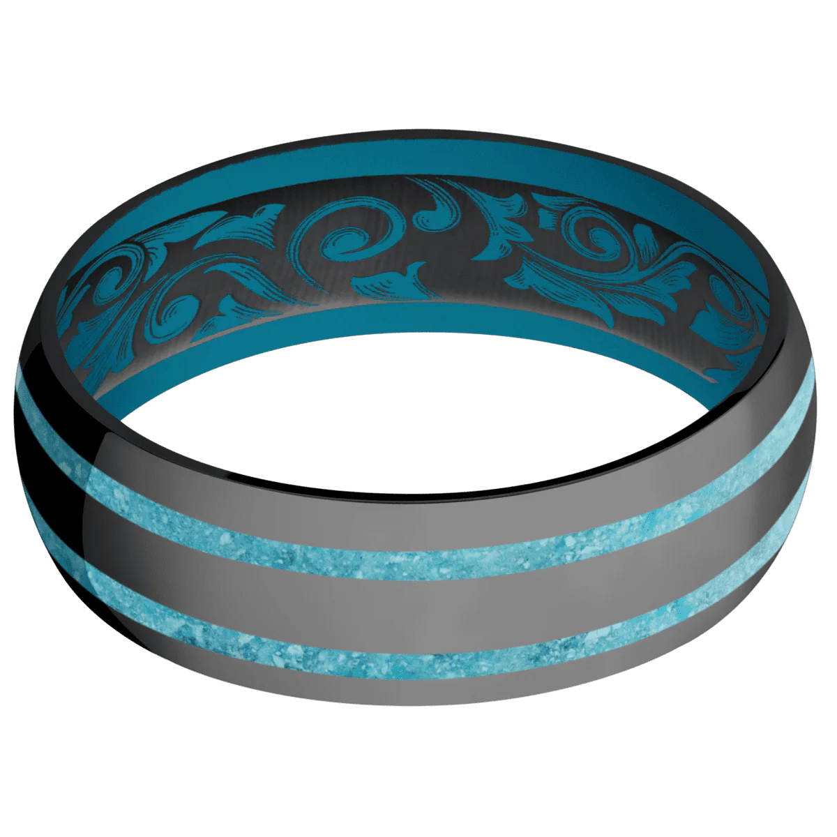 Zirconium + Polish Finish + Sea Blue - Image 3