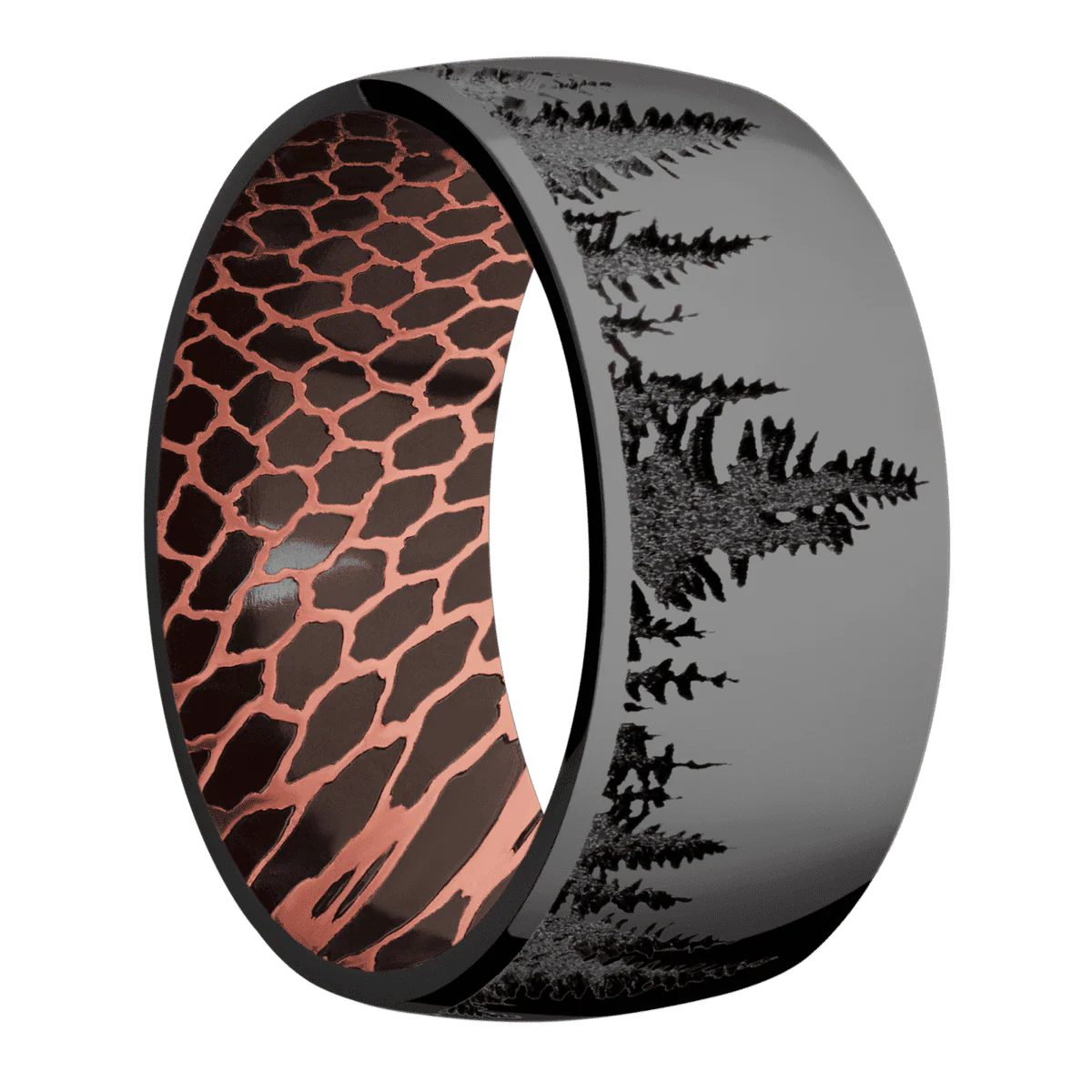 Zirconium + Polish Finish + Superconductor Noir