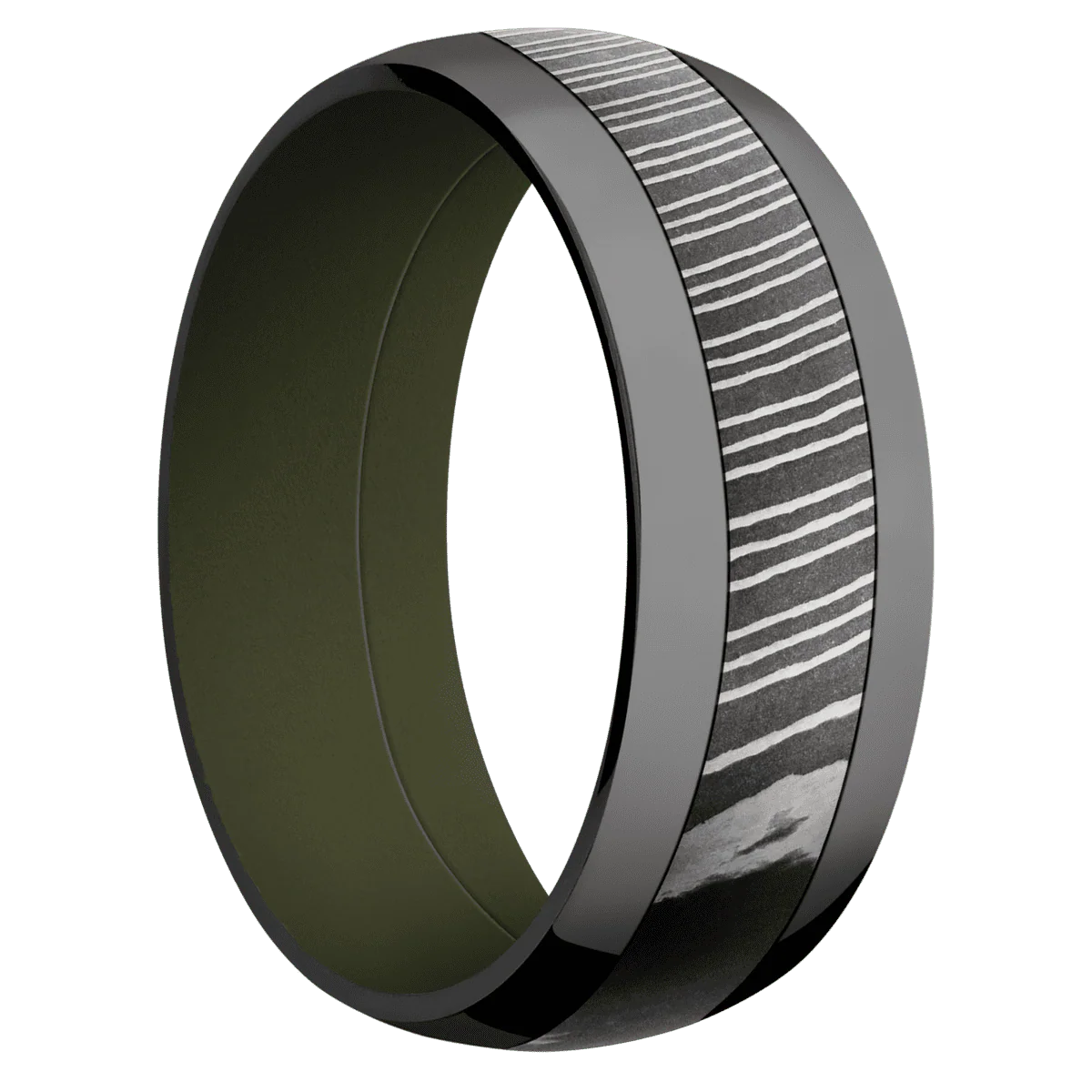 Zirconium + Polish Finish + Vintage Green