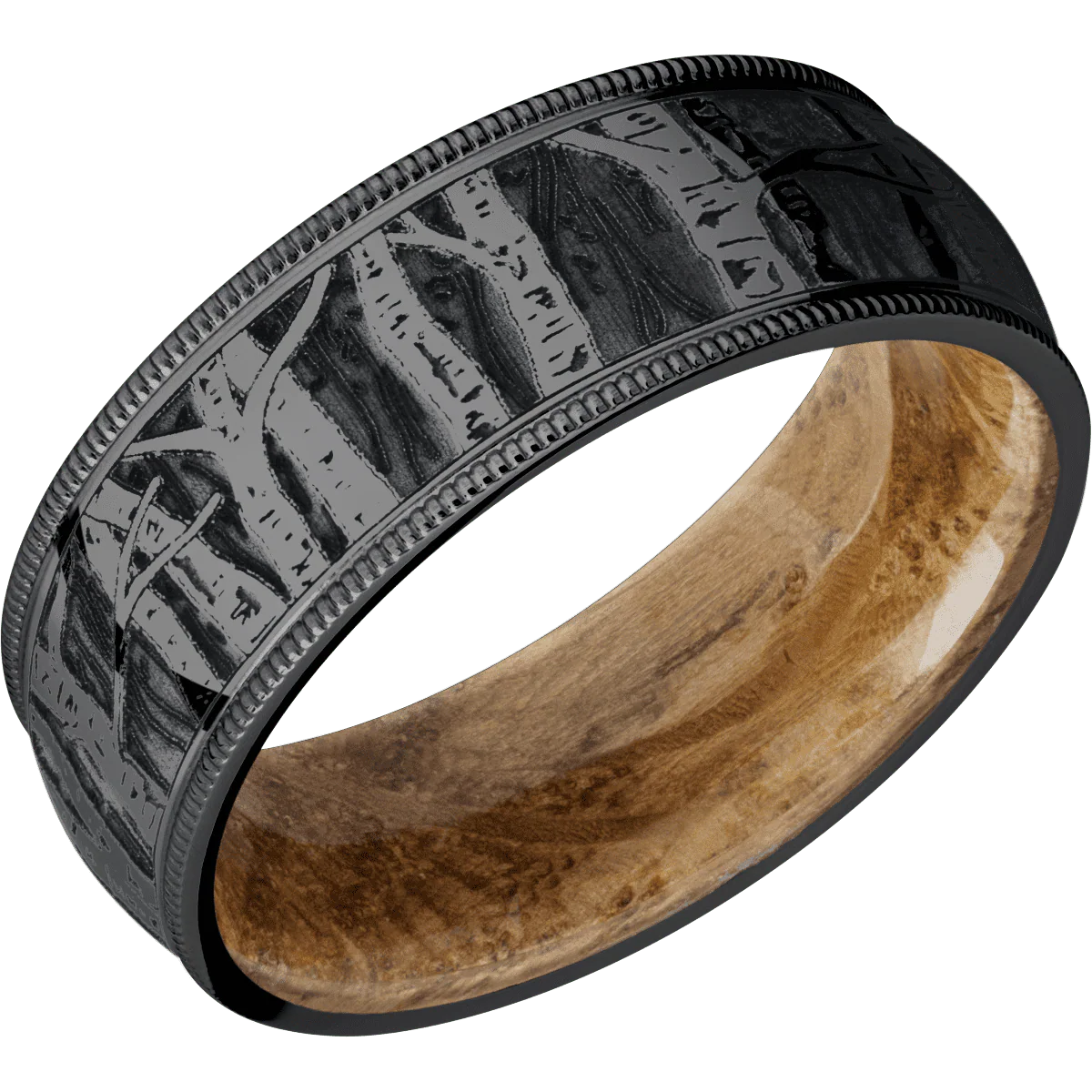 Zirconium + Polish Finish + Whiskey Barrel - Image 2