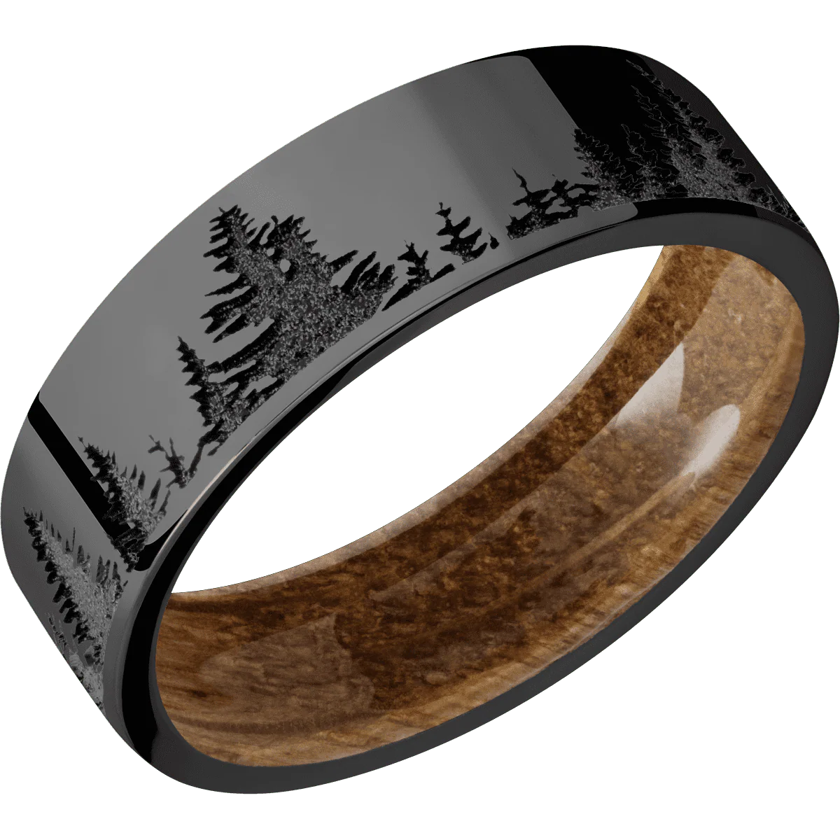 Zirconium + Polish Finish + Whiskey Barrel - Image 2