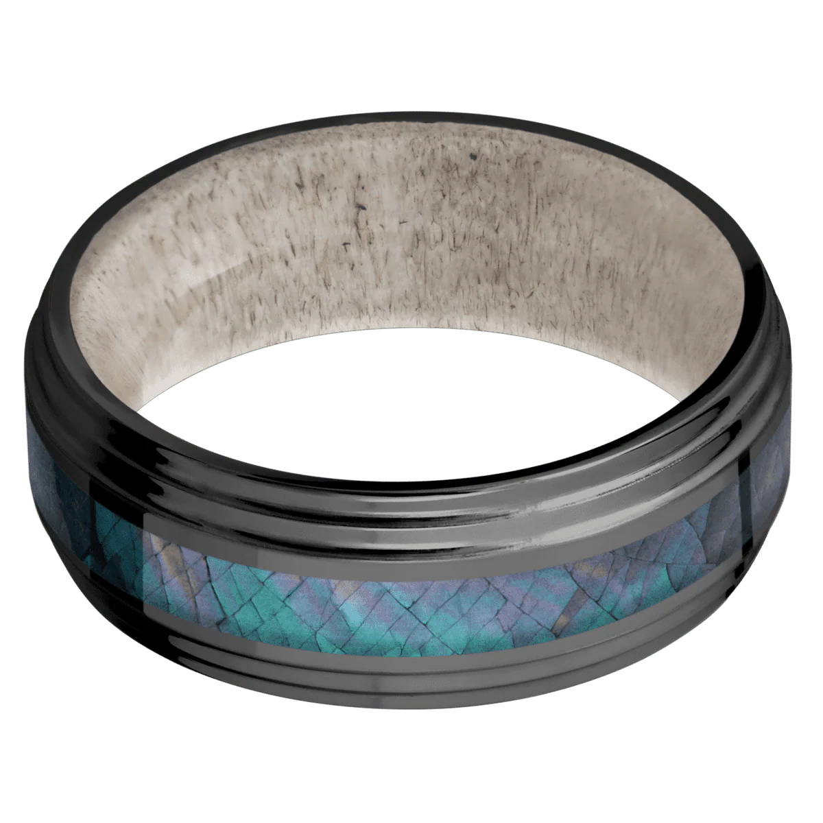 Zirconium + Polish , Polish Finish + Antler - Image 3