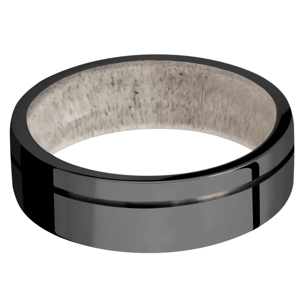 Zirconium + Polish , Polish Finish + Antler - Image 3