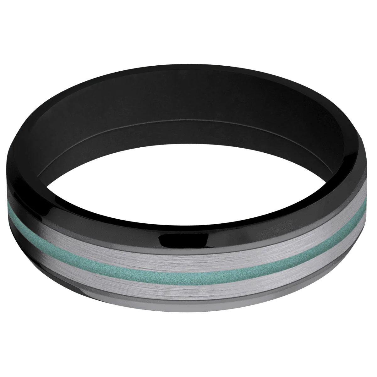 Zirconium + Polish , Polish Finish + Black - Image 3