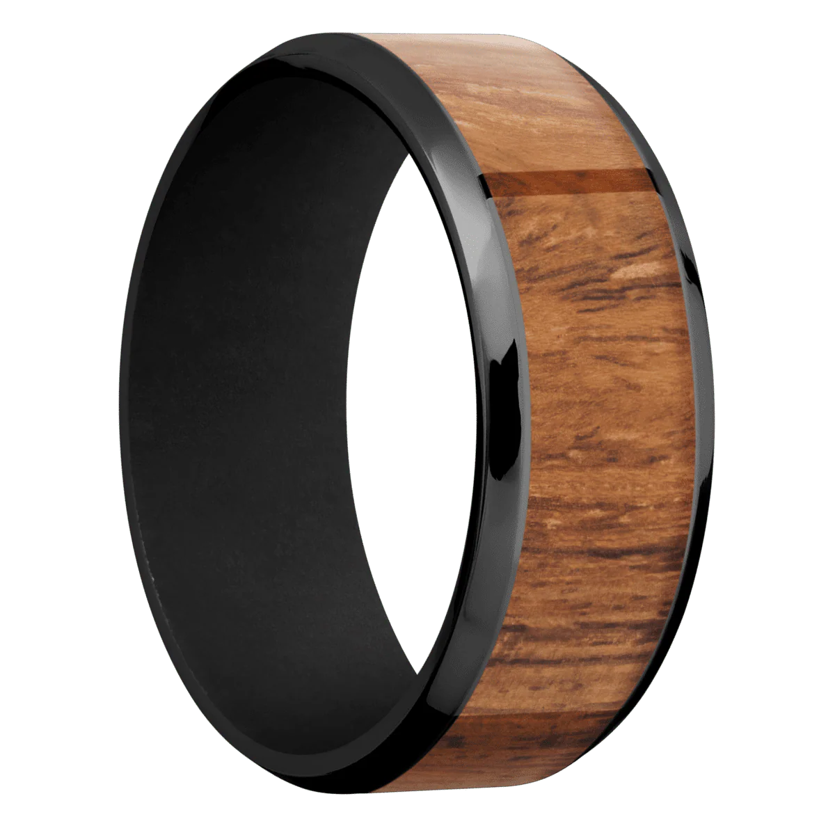Zirconium + Polish , Polish Finish + Black