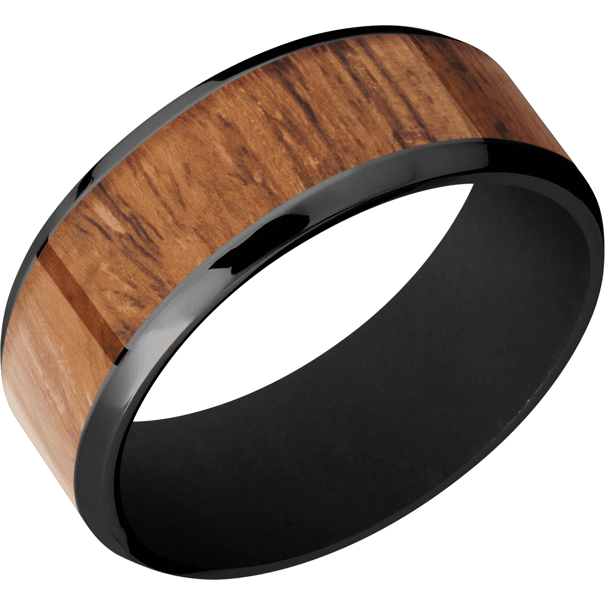 Zirconium + Polish , Polish Finish + Black - Image 2