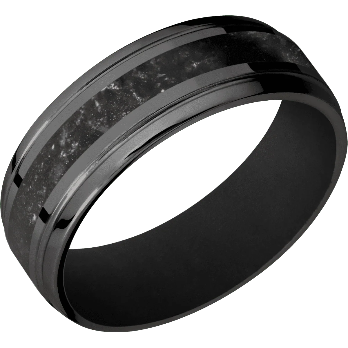 Zirconium + Polish , Polish Finish + Black - Image 2
