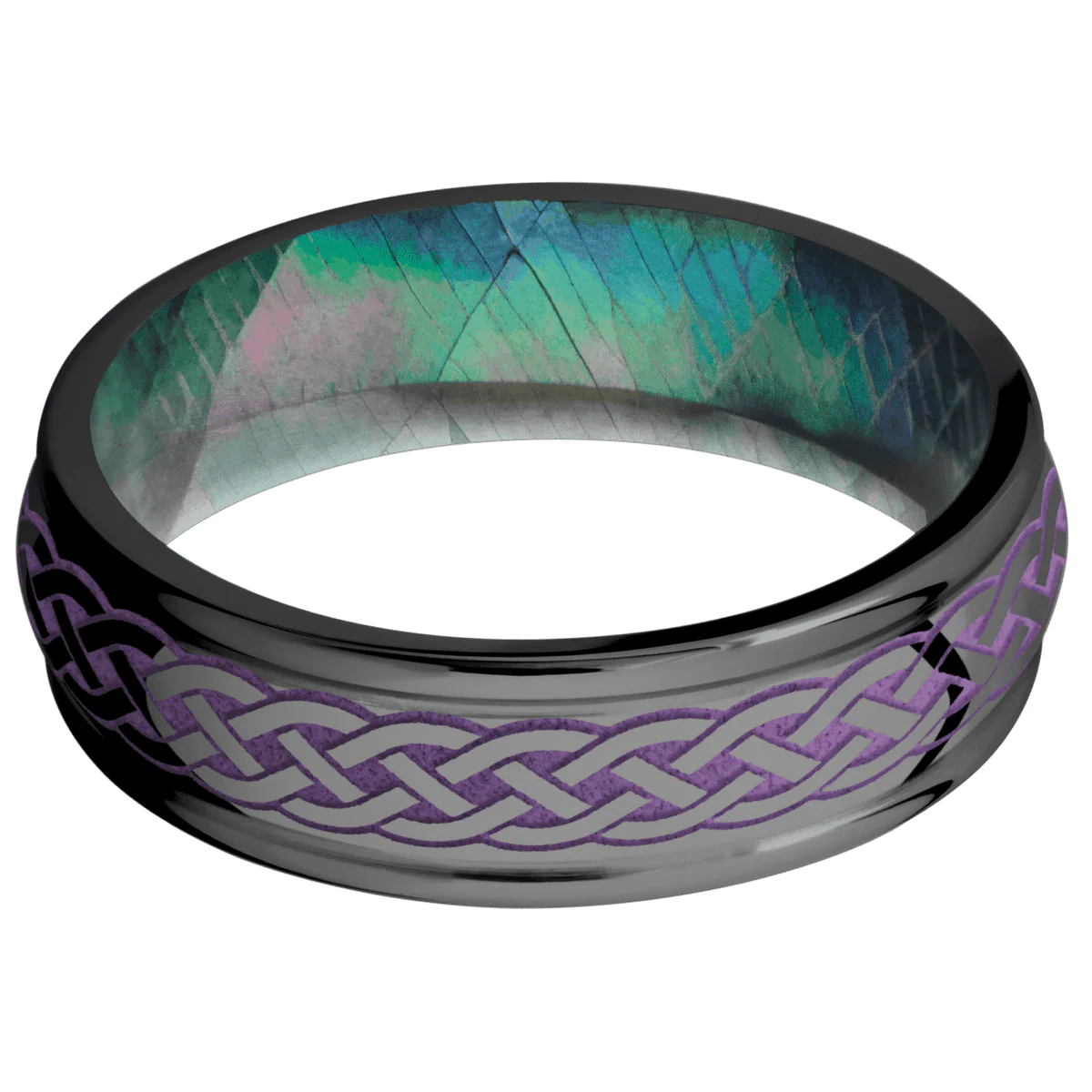 Zirconium + Polish , Polish Finish + Black Mother of Pearl - Image 3