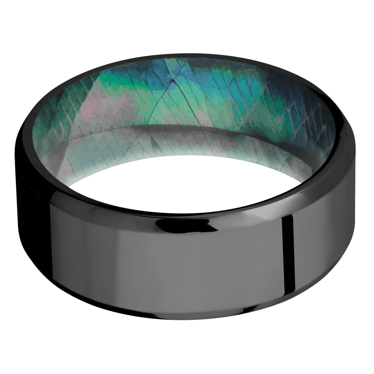 Zirconium + Polish , Polish Finish + Black Mother of Pearl - Image 3