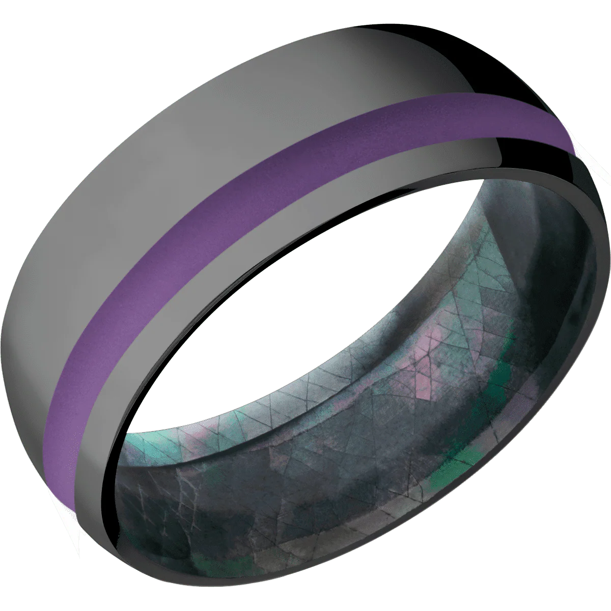 Zirconium + Polish , Polish Finish + Black Mother of Pearl - Image 2
