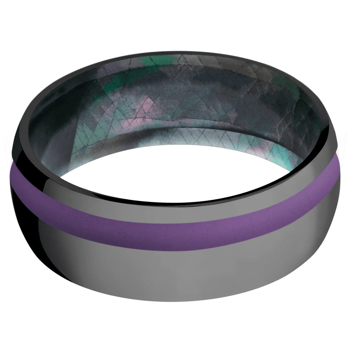 Zirconium + Polish , Polish Finish + Black Mother of Pearl - Image 3