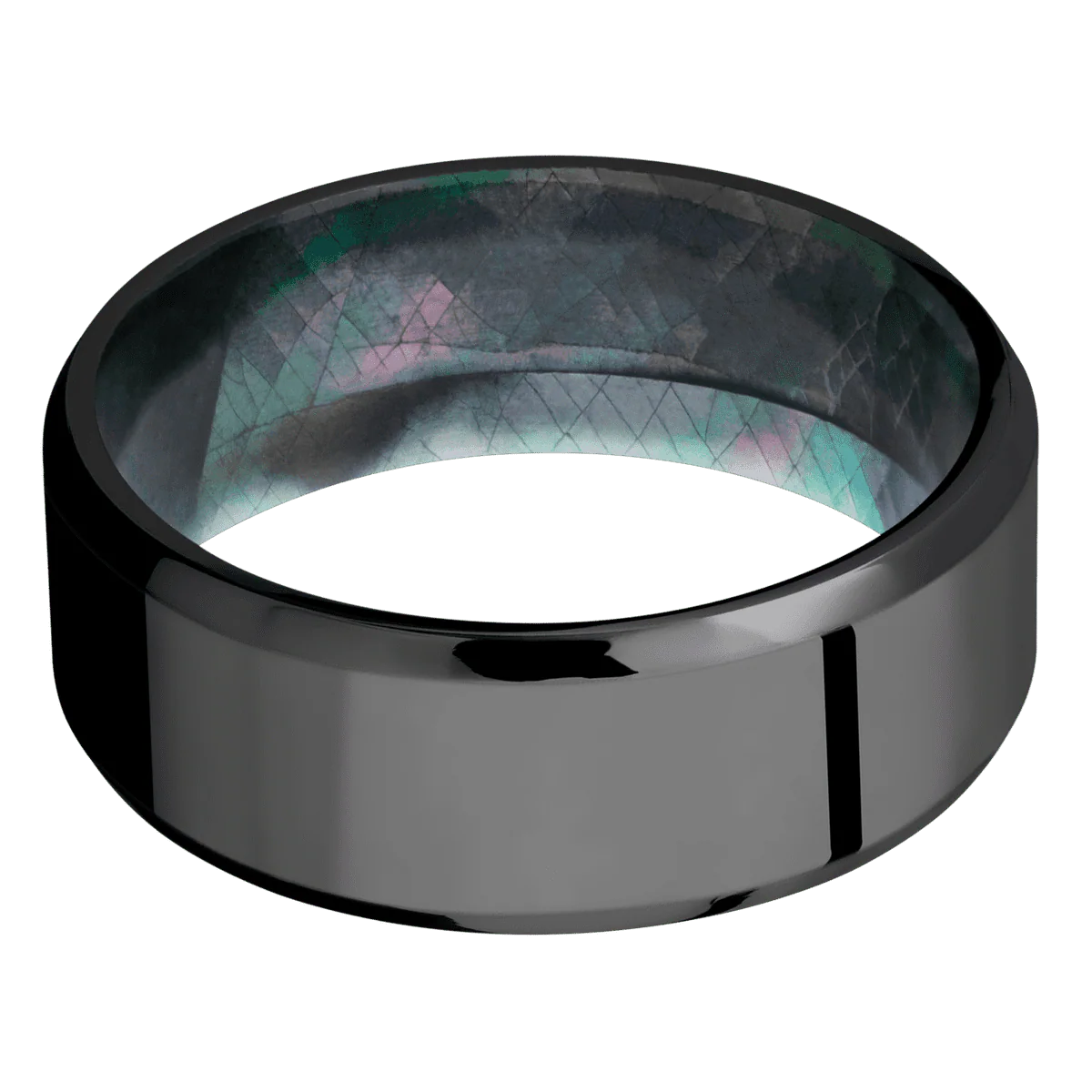 Zirconium + Polish , Polish Finish + Black Mother of Pearl - Image 3
