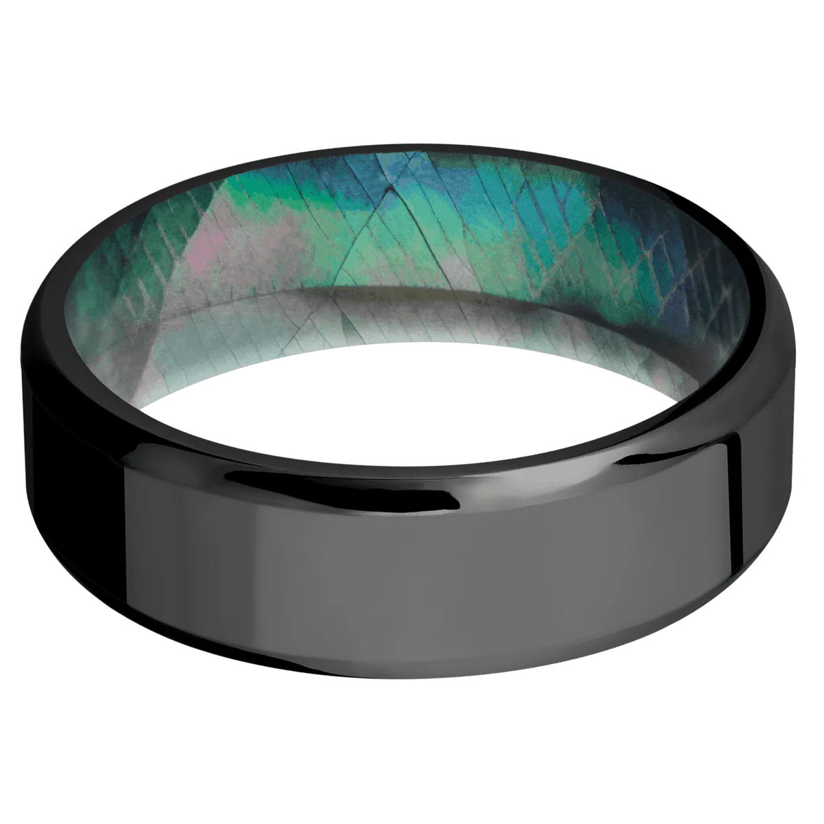 Zirconium + Polish , Polish Finish + Black Mother of Pearl - Image 3