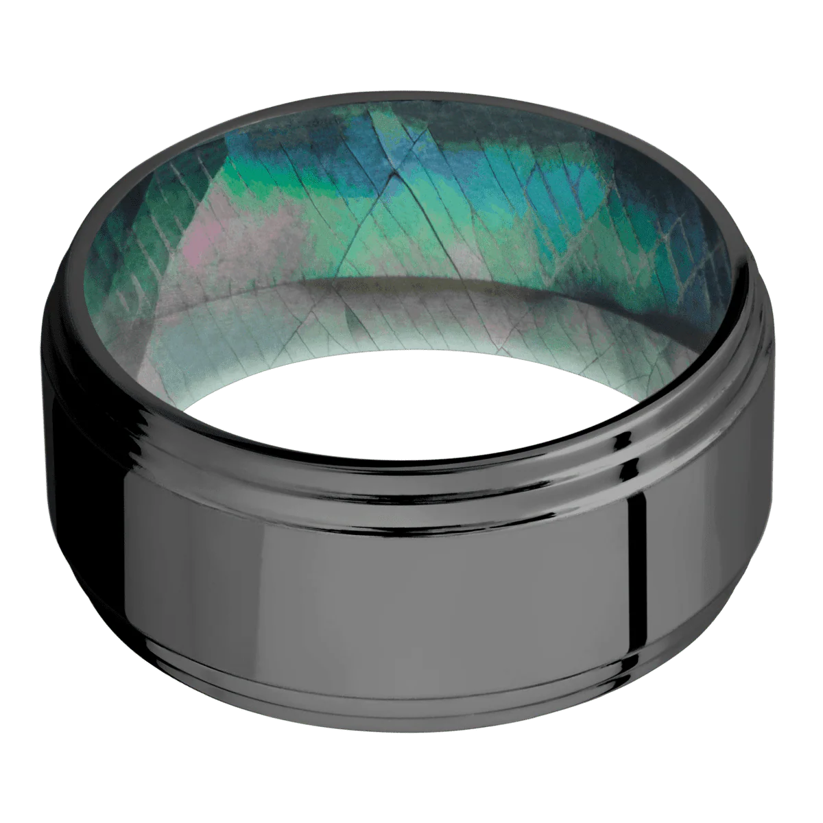 Zirconium + Polish , Polish Finish + Black Mother of Pearl - Image 3