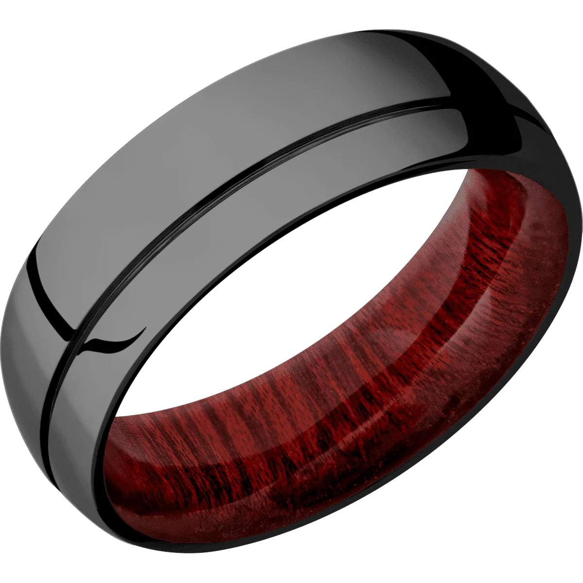 Zirconium + Polish , Polish Finish + Blood Wood - Image 2