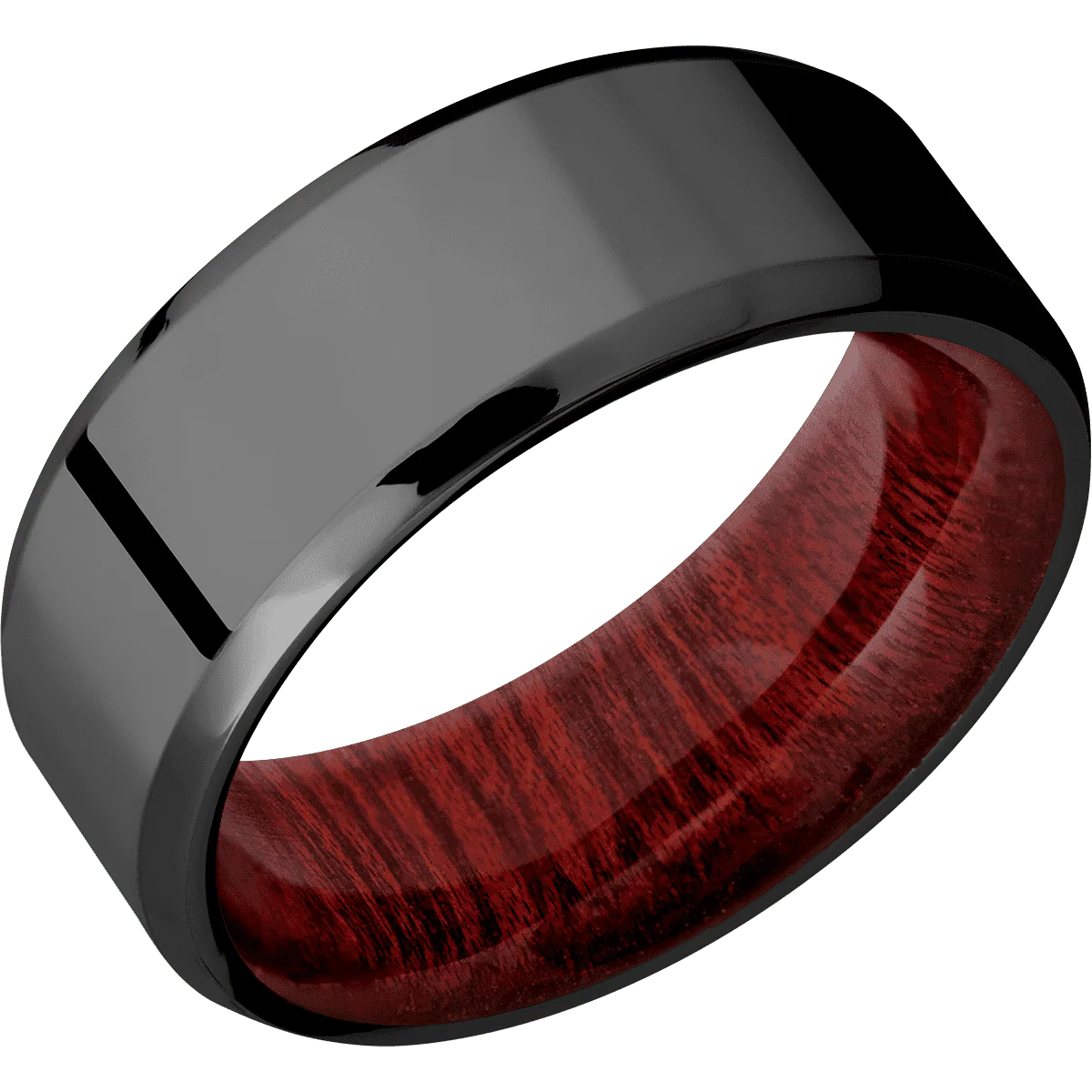 Zirconium + Polish , Polish Finish + Blood Wood - Image 2