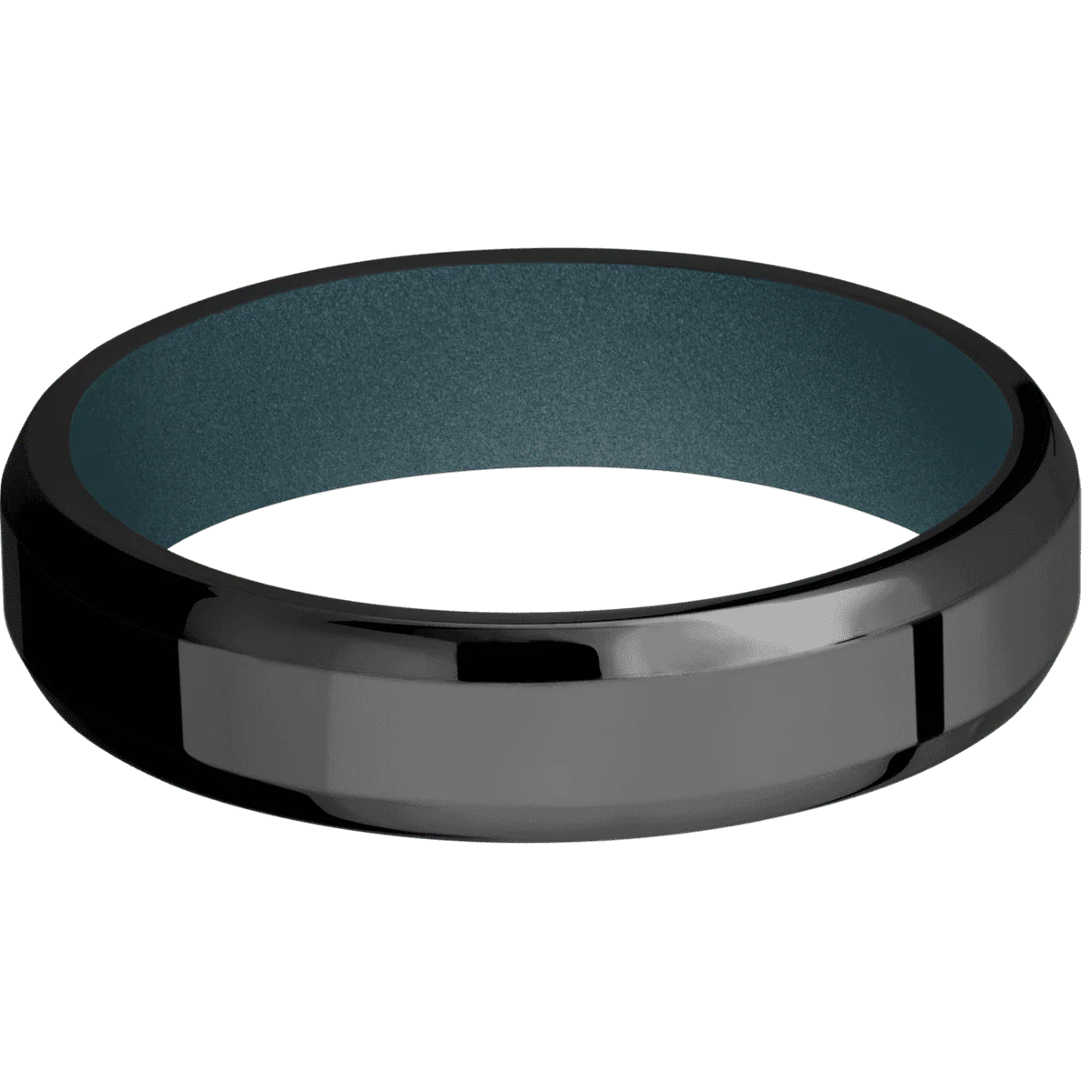 Zirconium + Polish , Polish Finish + Blue Titanium - Image 3