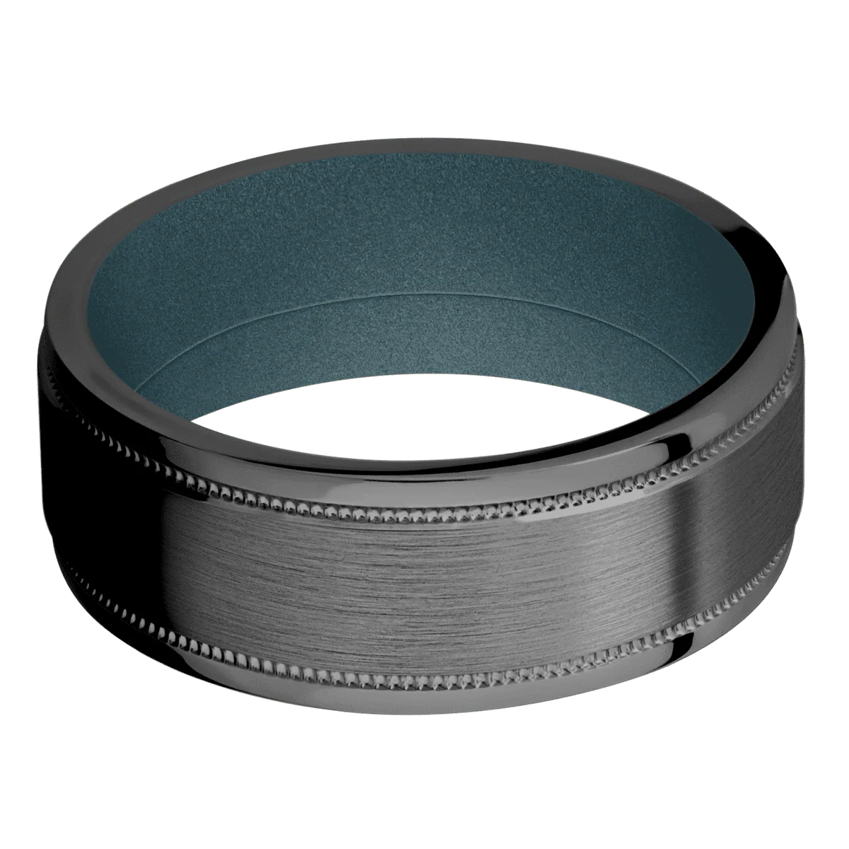 Zirconium + Polish , Polish Finish + Blue Titanium - Image 3
