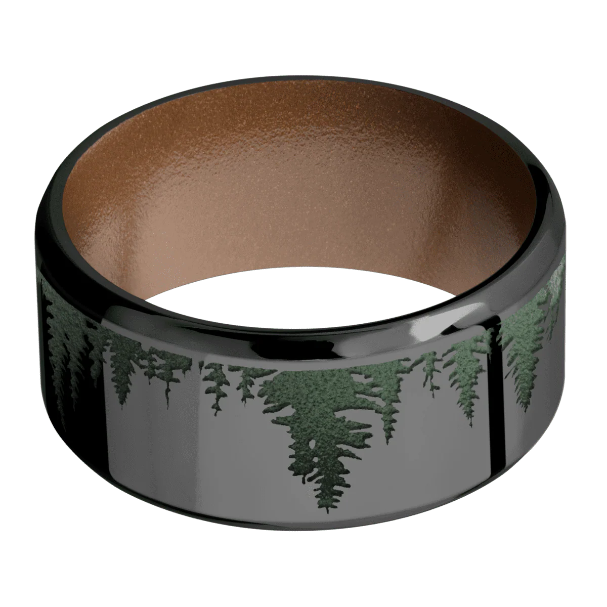 Zirconium + Polish , Polish Finish + Copper Brown - Image 3