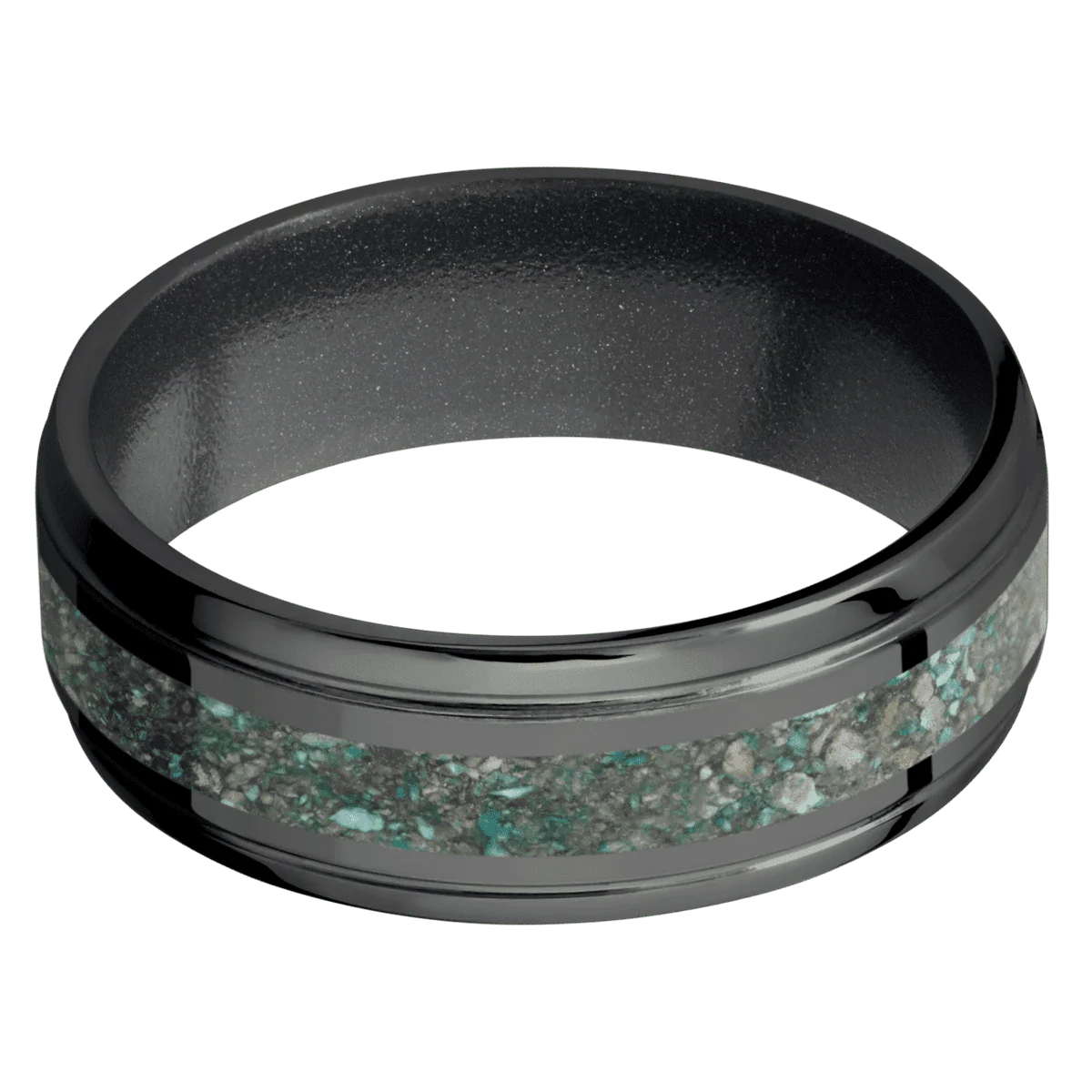 Zirconium + Polish , Polish Finish + Dark Grey - Image 3
