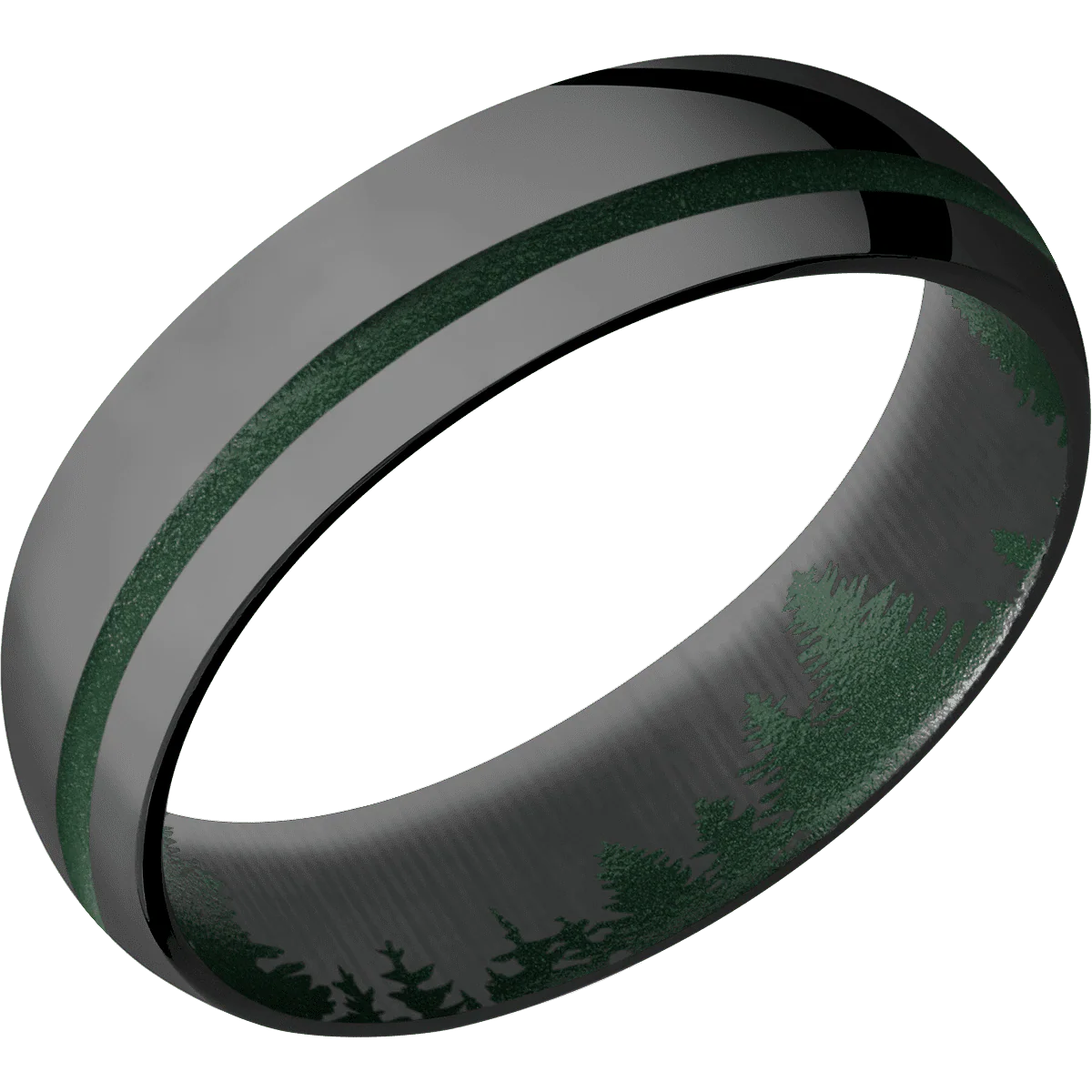 Zirconium + Polish , Polish Finish + Eastern Green - Image 2