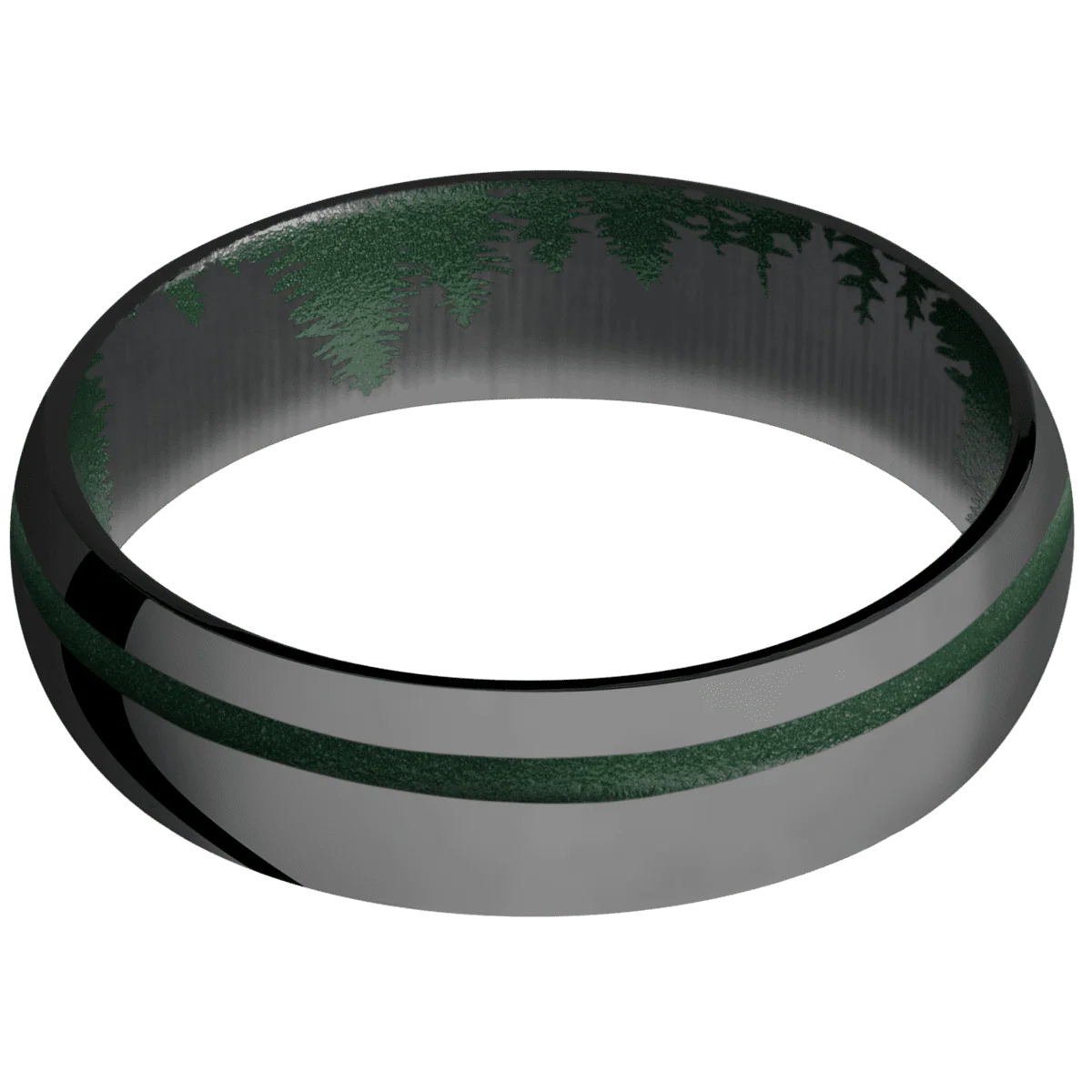 Zirconium + Polish , Polish Finish + Eastern Green - Image 3