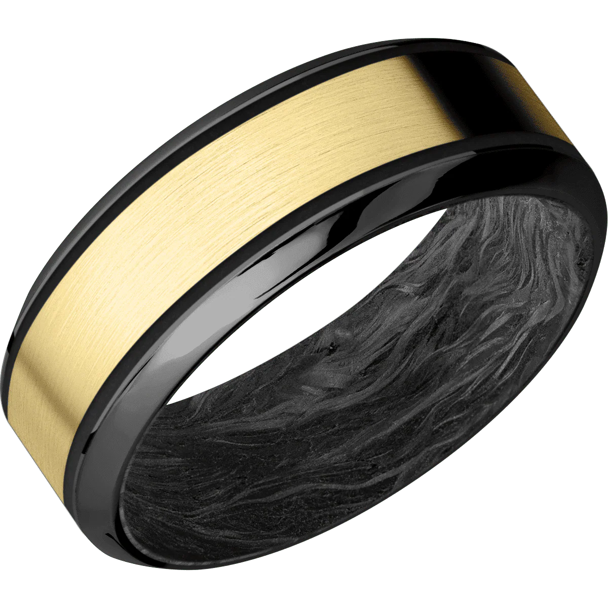 Zirconium + Polish , Polish Finish + Forged Carbon Fiber - Image 2