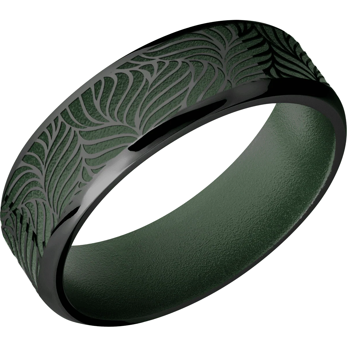 Zirconium + Polish , Polish Finish + Highland Green - Image 2