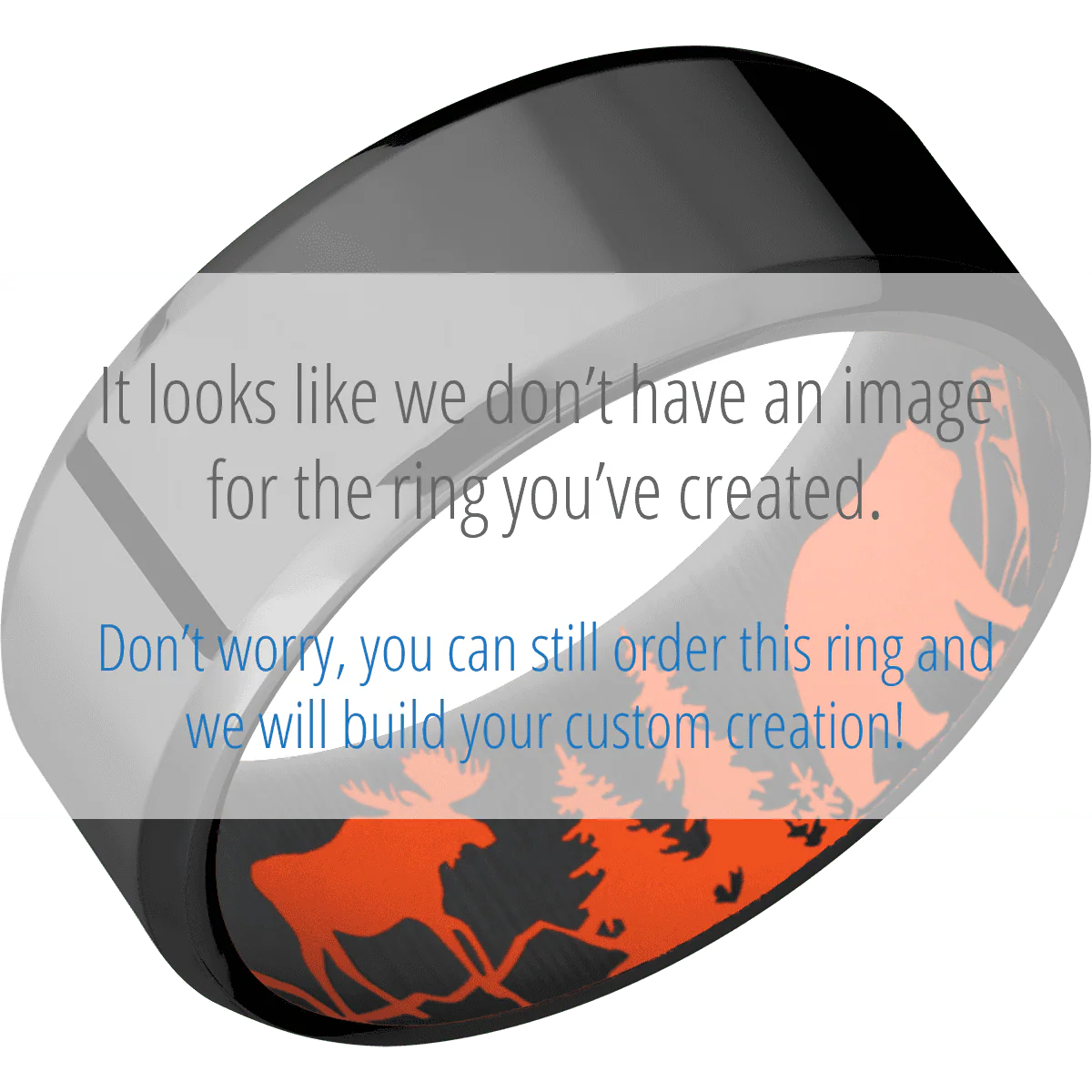 Zirconium + Polish , Polish Finish + Hunter Orange - Image 2