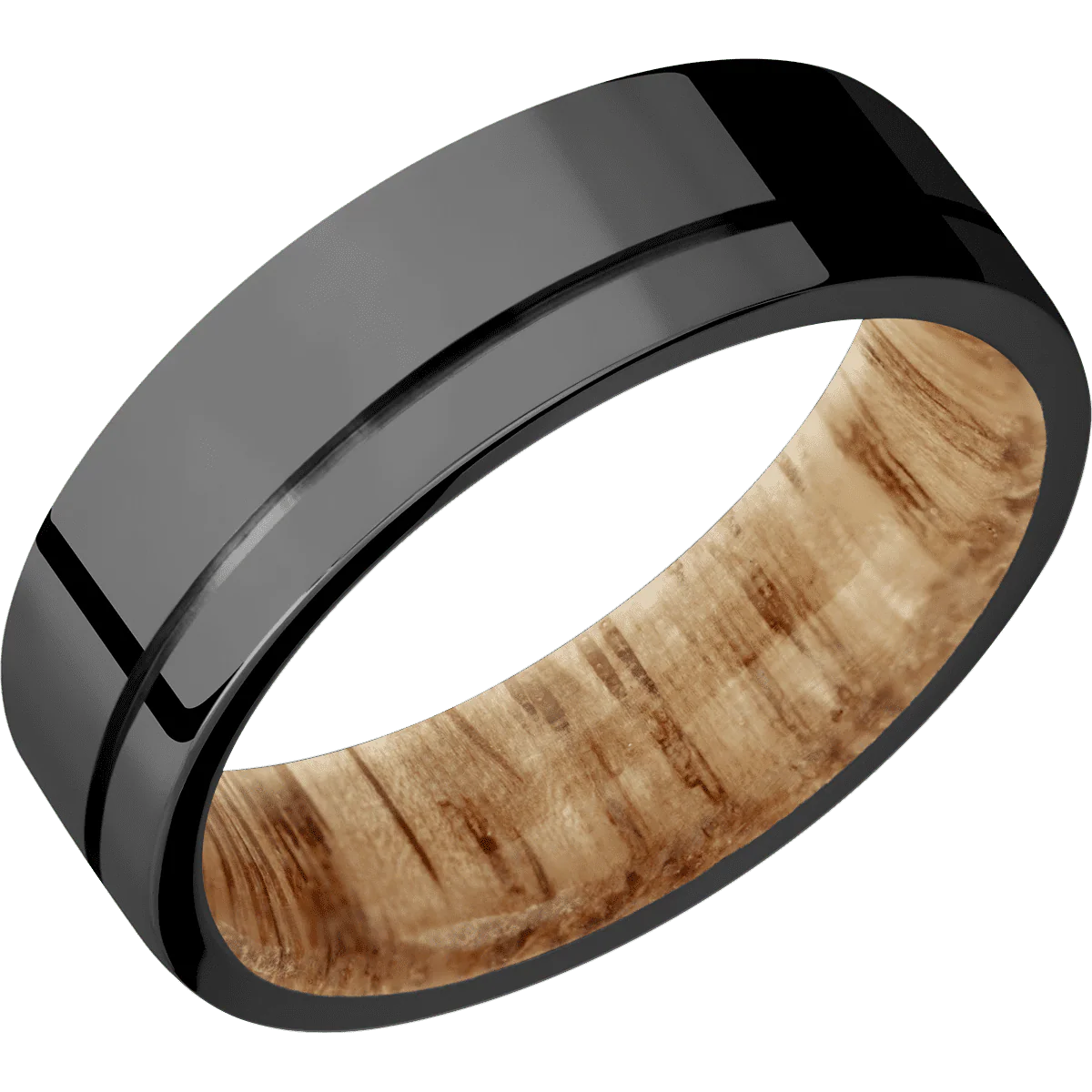 Zirconium + Polish , Polish Finish + Natural Oak - Image 2