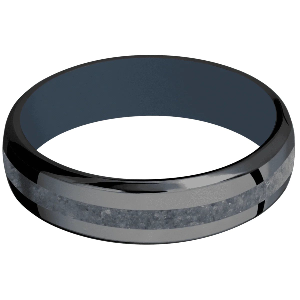 Zirconium + Polish , Polish Finish + Navy Blue - Image 3