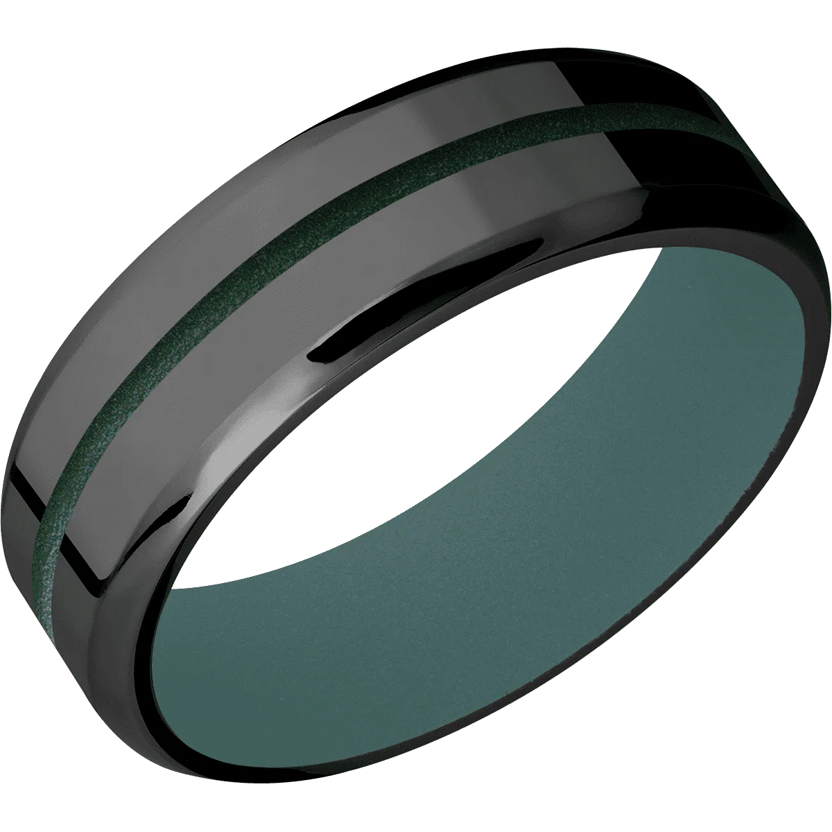 Zirconium + Polish , Polish Finish + Northern Lights - Image 2