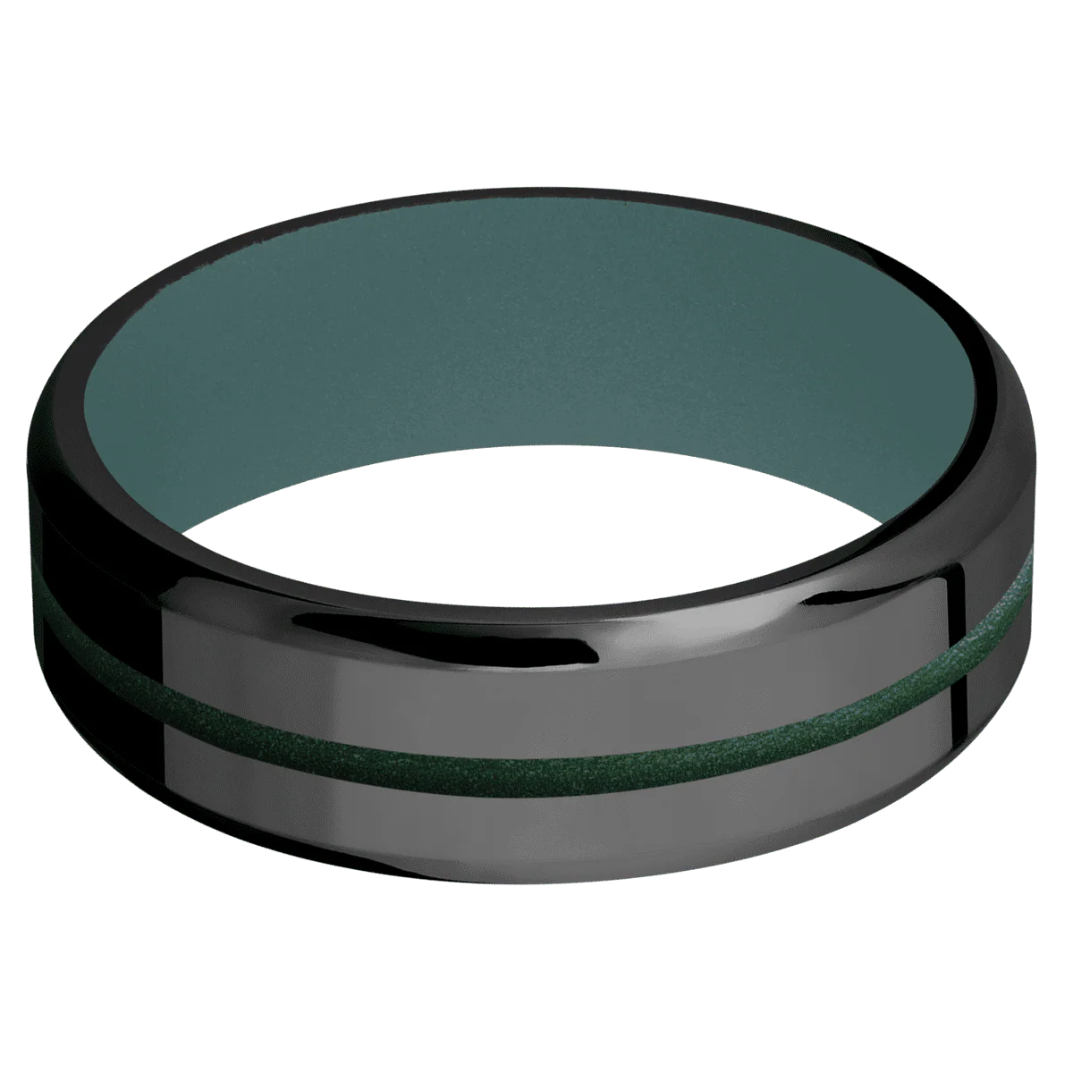 Zirconium + Polish , Polish Finish + Northern Lights - Image 3