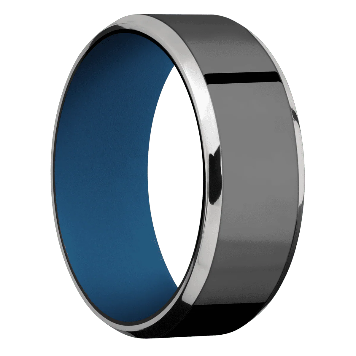 Zirconium + Polish , Polish Finish + Ridgeway Blue