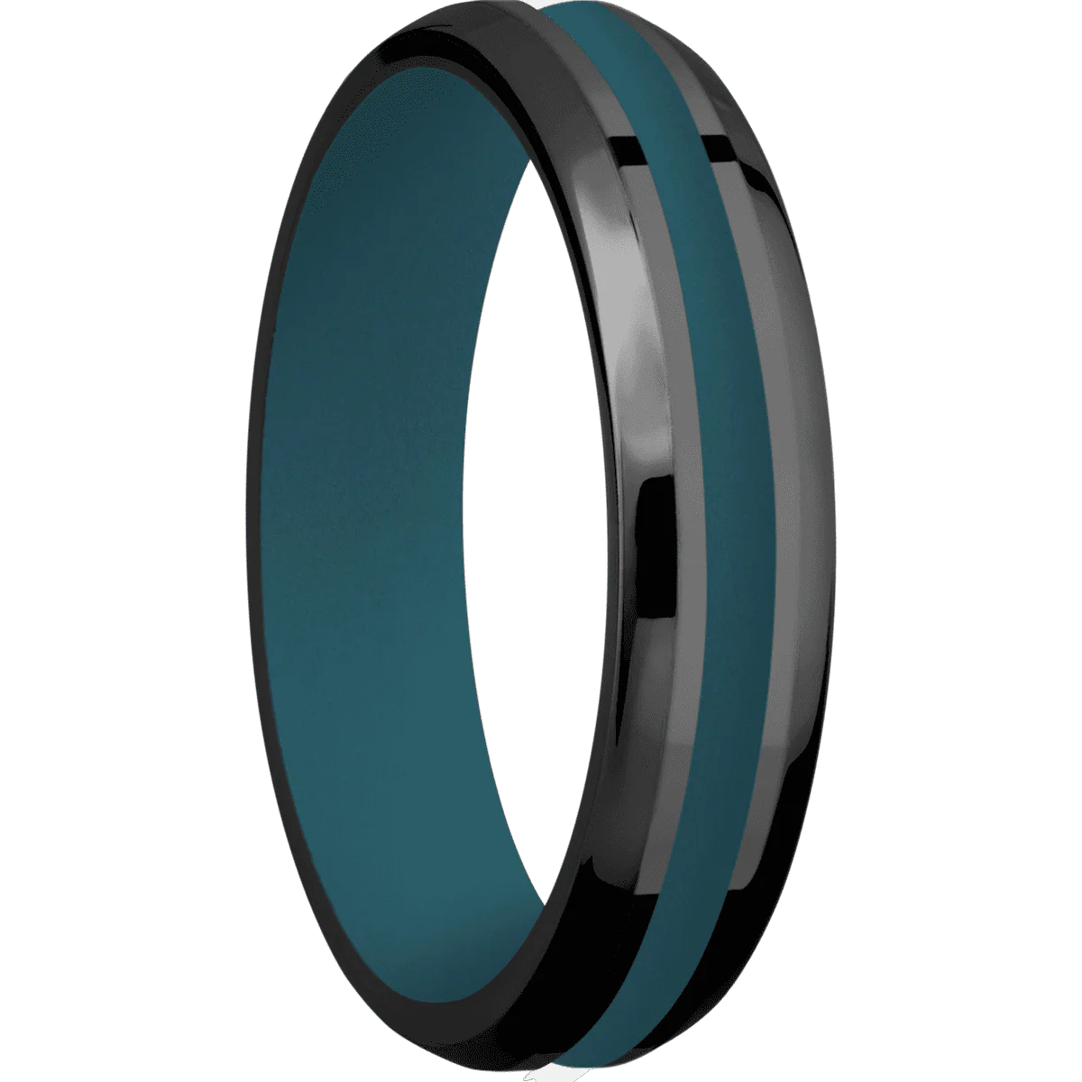 Zirconium + Polish , Polish Finish + Ridgeway Blue