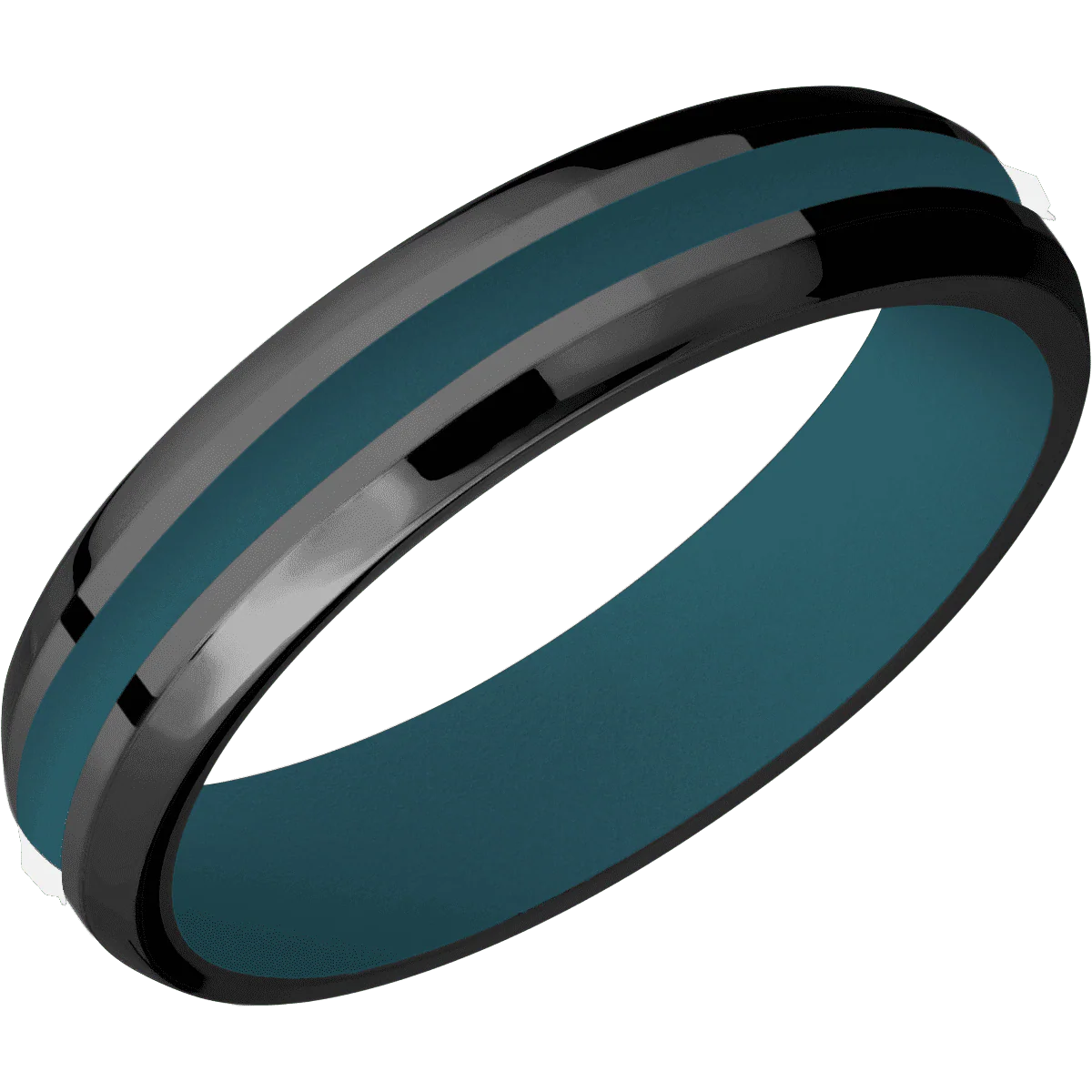 Zirconium + Polish , Polish Finish + Ridgeway Blue - Image 2