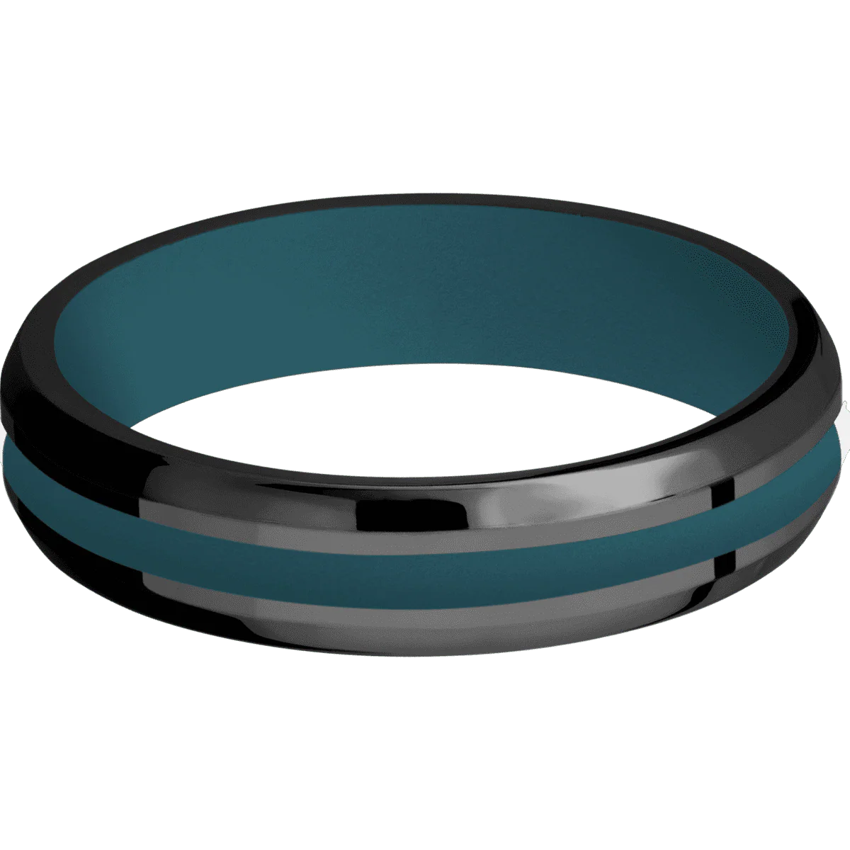 Zirconium + Polish , Polish Finish + Ridgeway Blue - Image 3