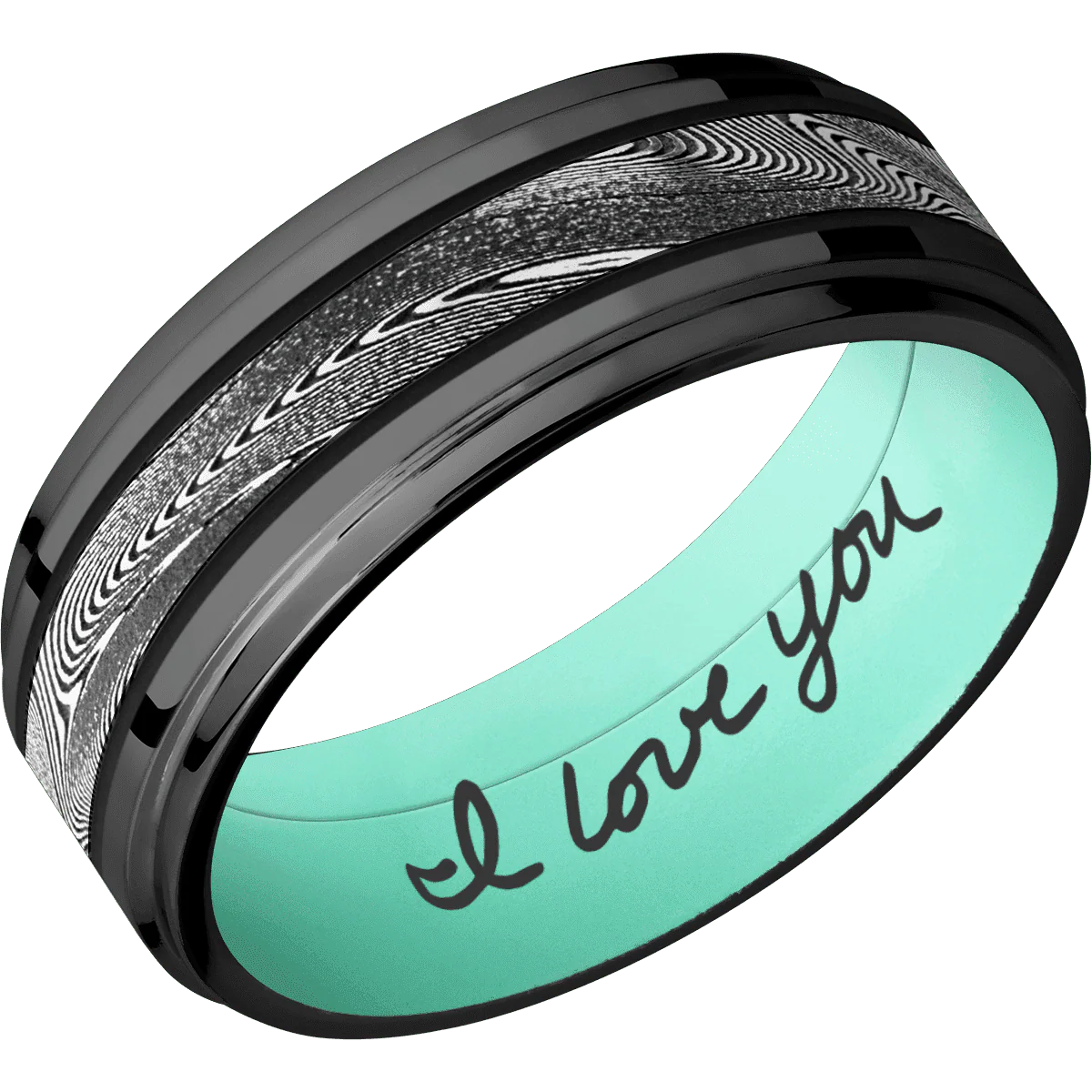 Zirconium + Polish , Polish Finish + Robins Egg Blue - Image 2