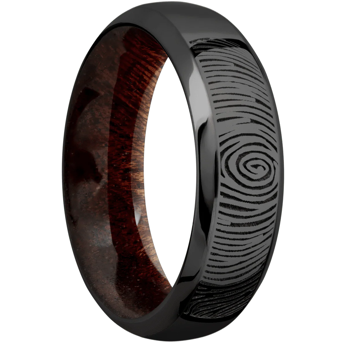 Zirconium + Polish , Polish Finish + Sapele