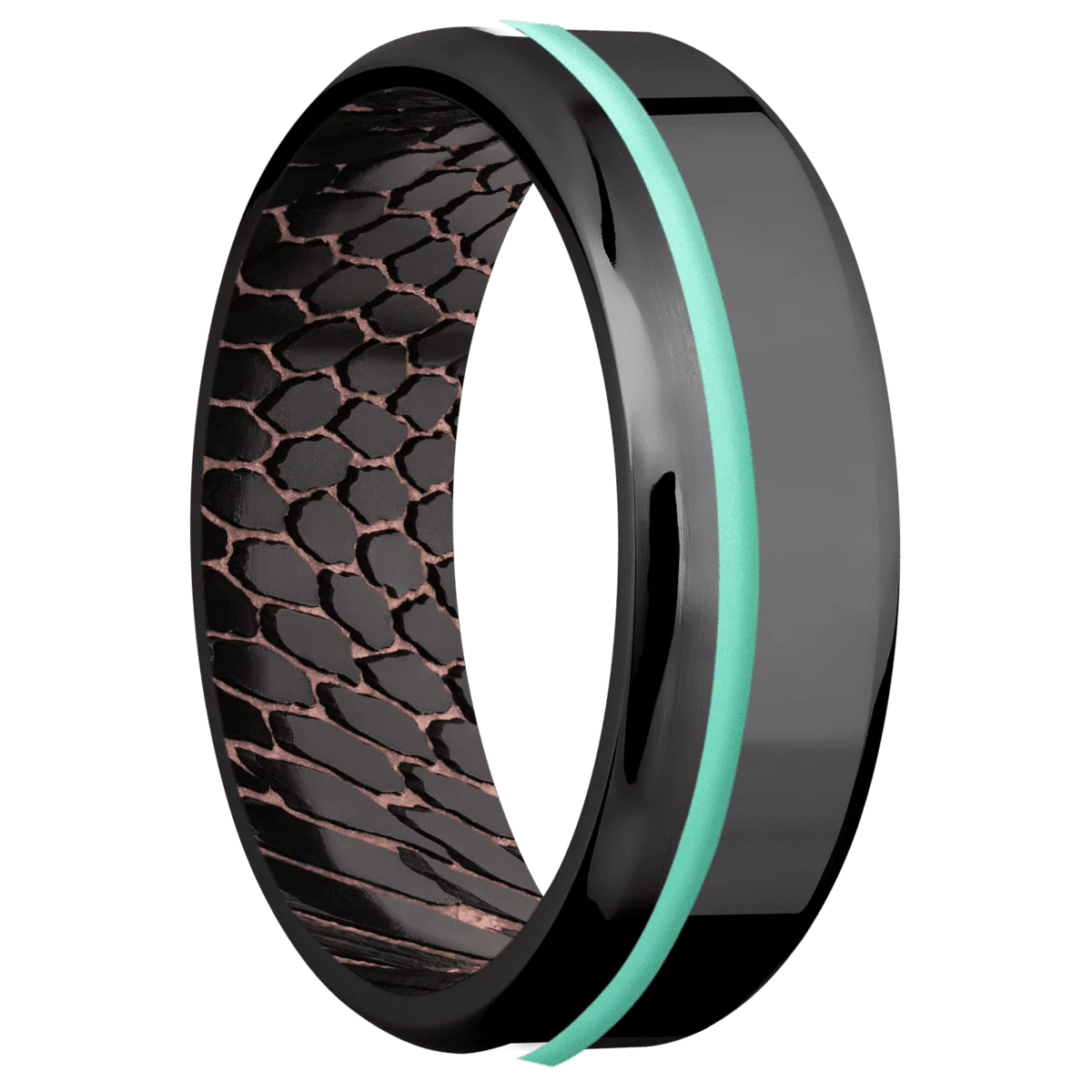 Zirconium + Polish , Polish Finish + Superconductor Noir