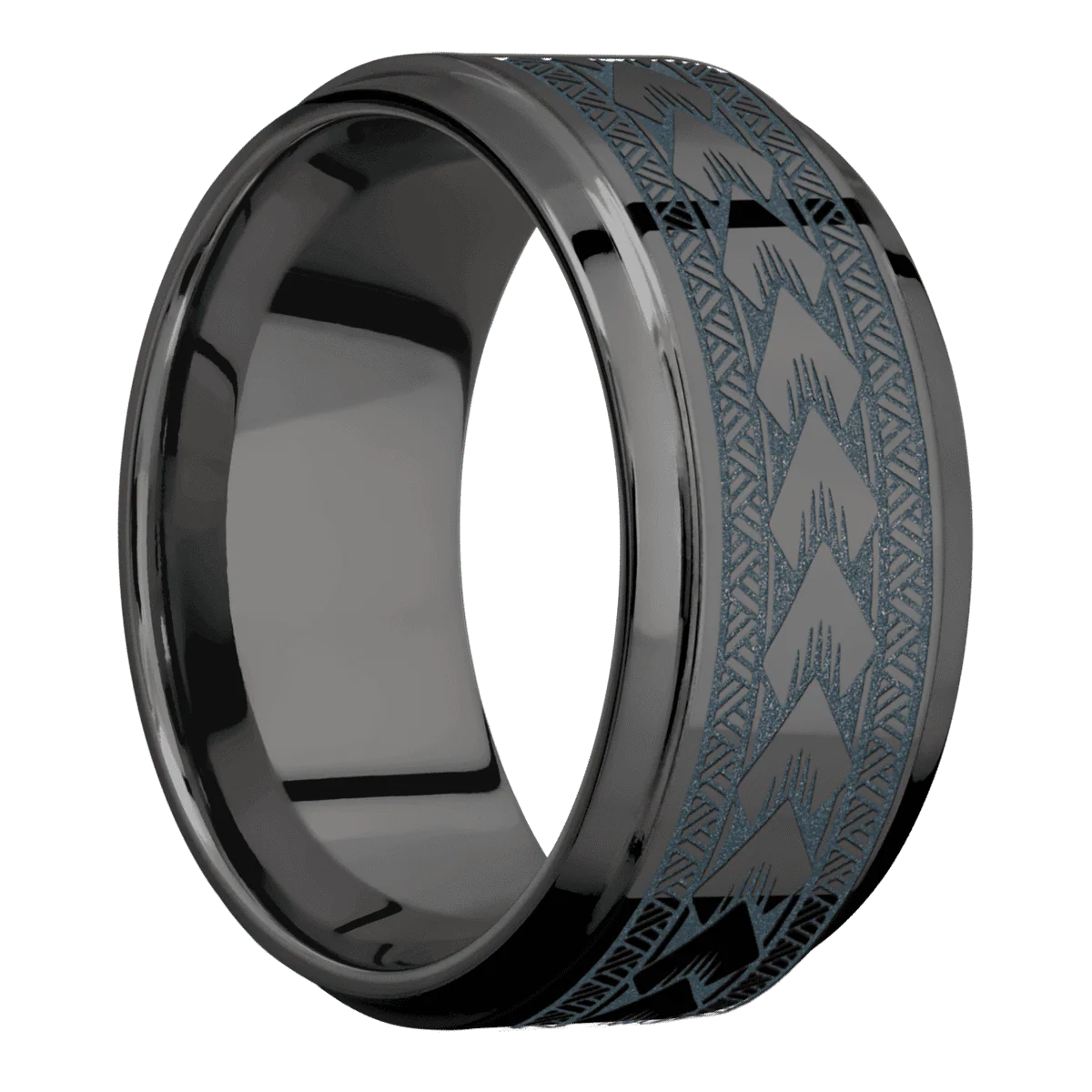 Zirconium + Polish , Polish Finish + Tantalum Noir