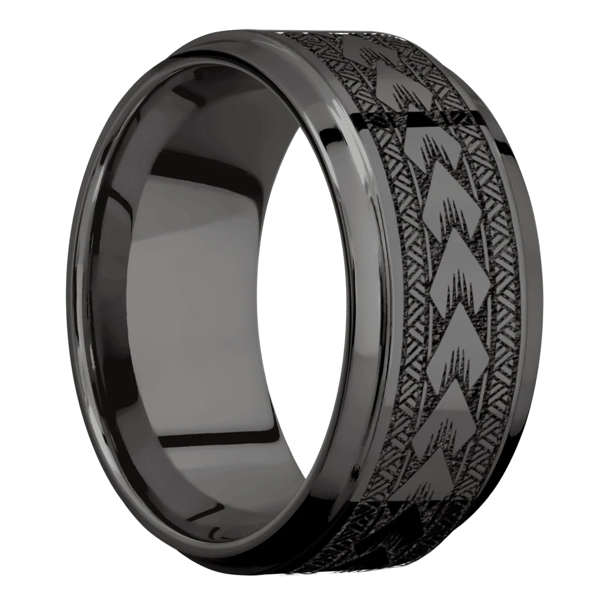 Zirconium + Polish , Polish Finish + Tantalum Noir