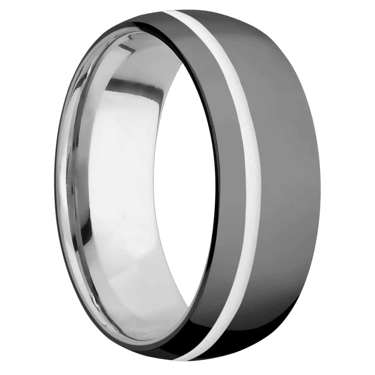 Zirconium + Polish , Polish Finish + Titanium