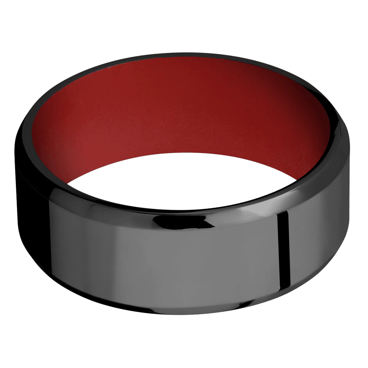 Zirconium + Polish , Polish Finish + USMC Red - Image 3