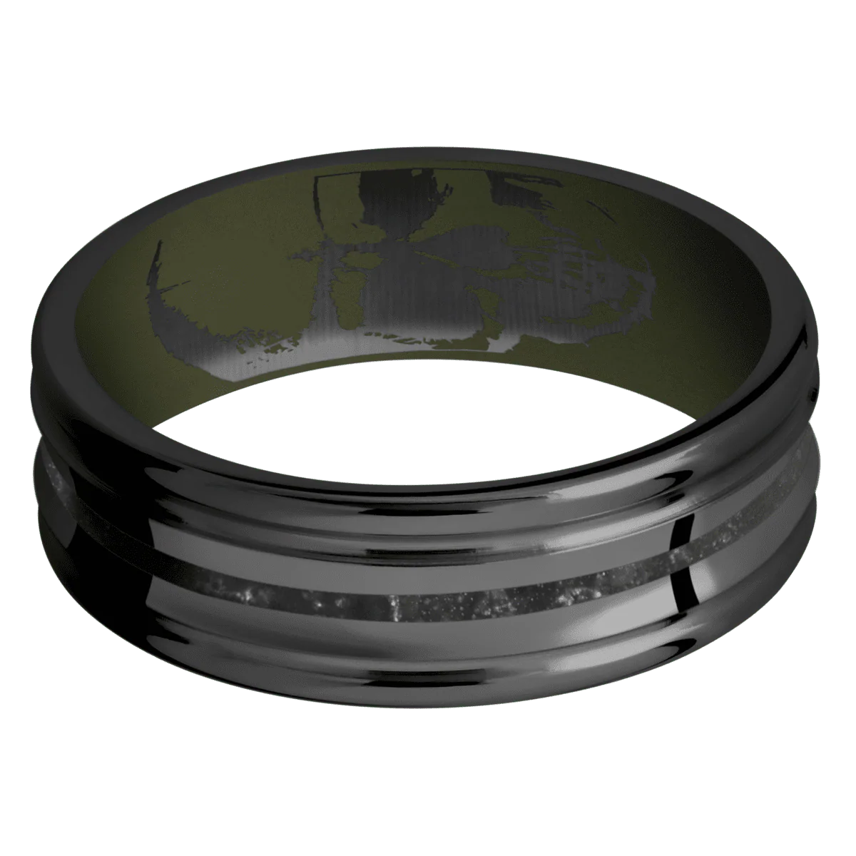 Zirconium + Polish , Polish Finish + Vintage Green - Image 3