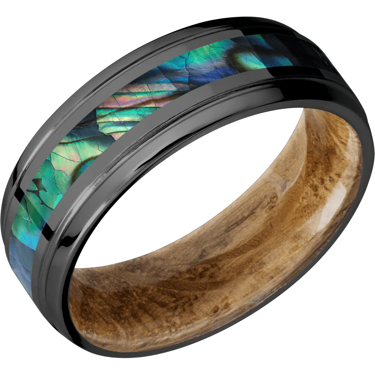Zirconium + Polish , Polish Finish + Whiskey Barrel - Image 2